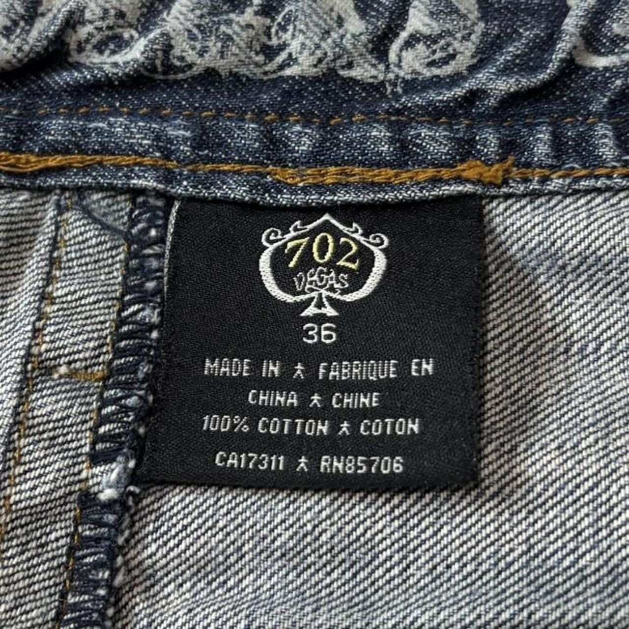 Vintage Vintage Y2K Faded Blue Baggy Denim Jeans - W36 L28.5 Size US 36 / EU 52 - 4 Thumbnail