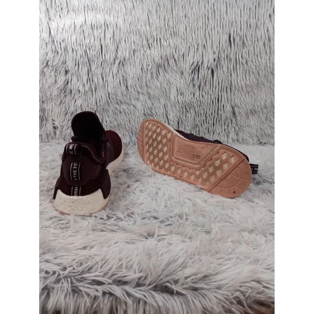 Adidas Adidas NMD XR1 Burgundy Boost Sneakers Size US 10 Size US 10 / IT 40 - 8 Thumbnail