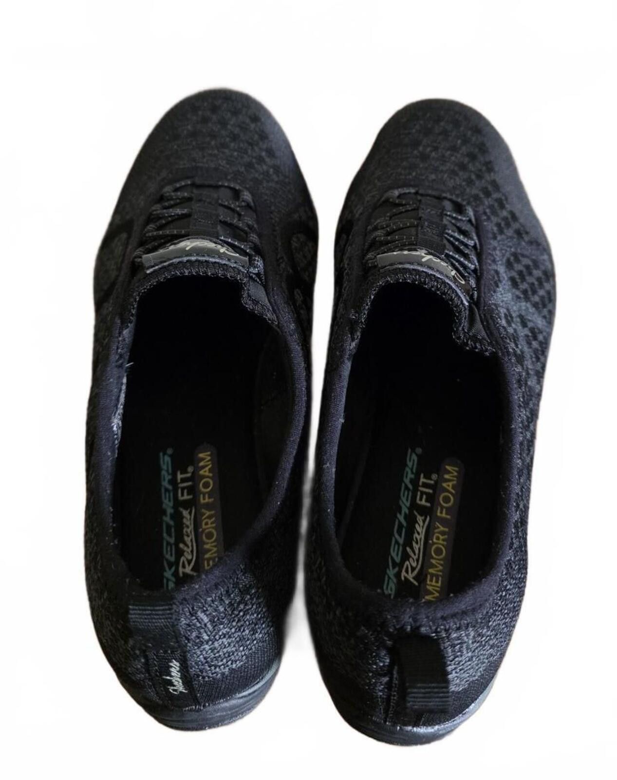 SKECHERS Skechers Relaxed Fit Memory Foam Black Sneakers Women Size 8 Size US 8 / IT 38 - 9 Thumbnail