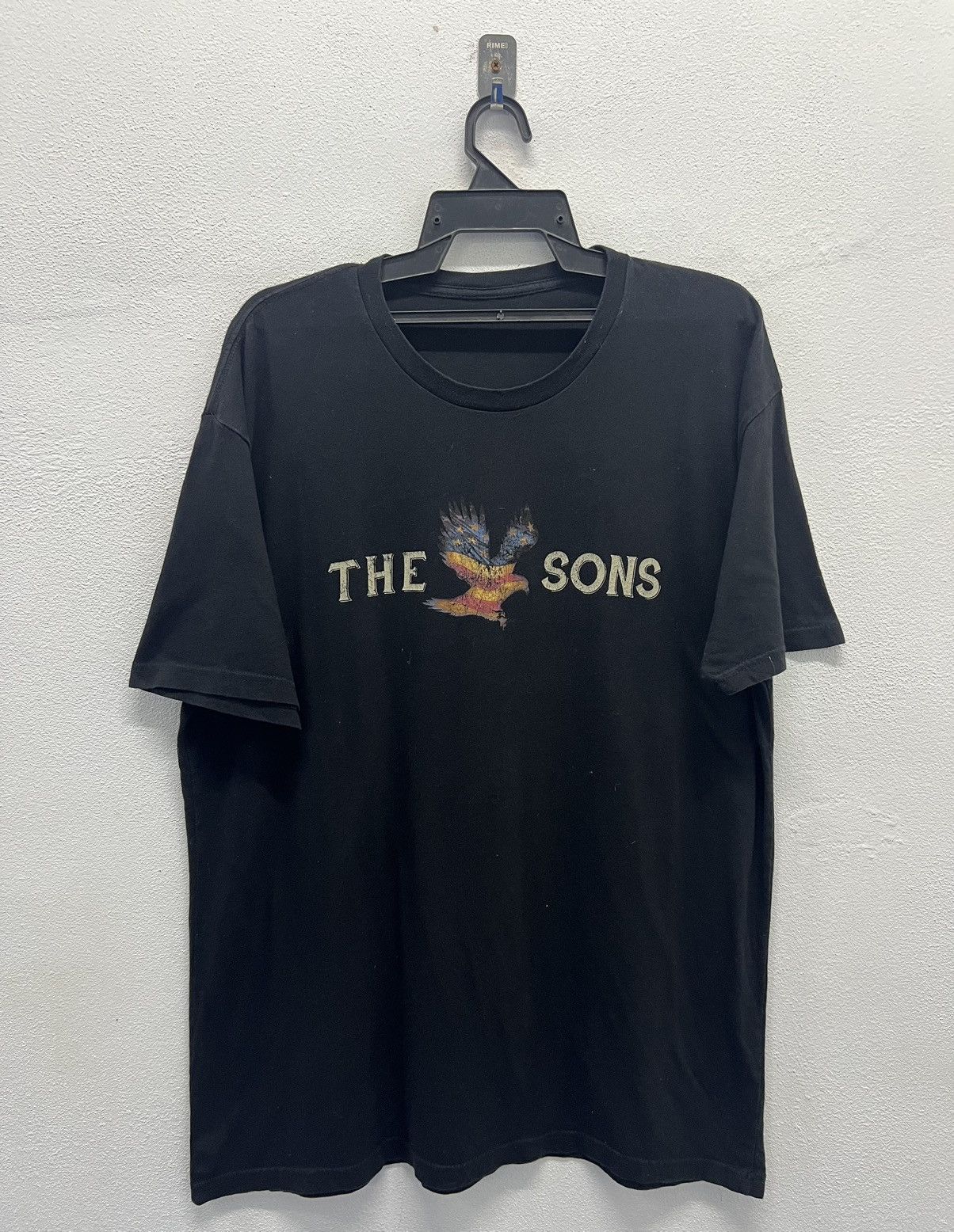 Vintage VINTAGE SONS OF THE FLAG FIGHT BURNS USA SHIRT Size US L / EU 52-54 / 3 - 1 Thumbnail