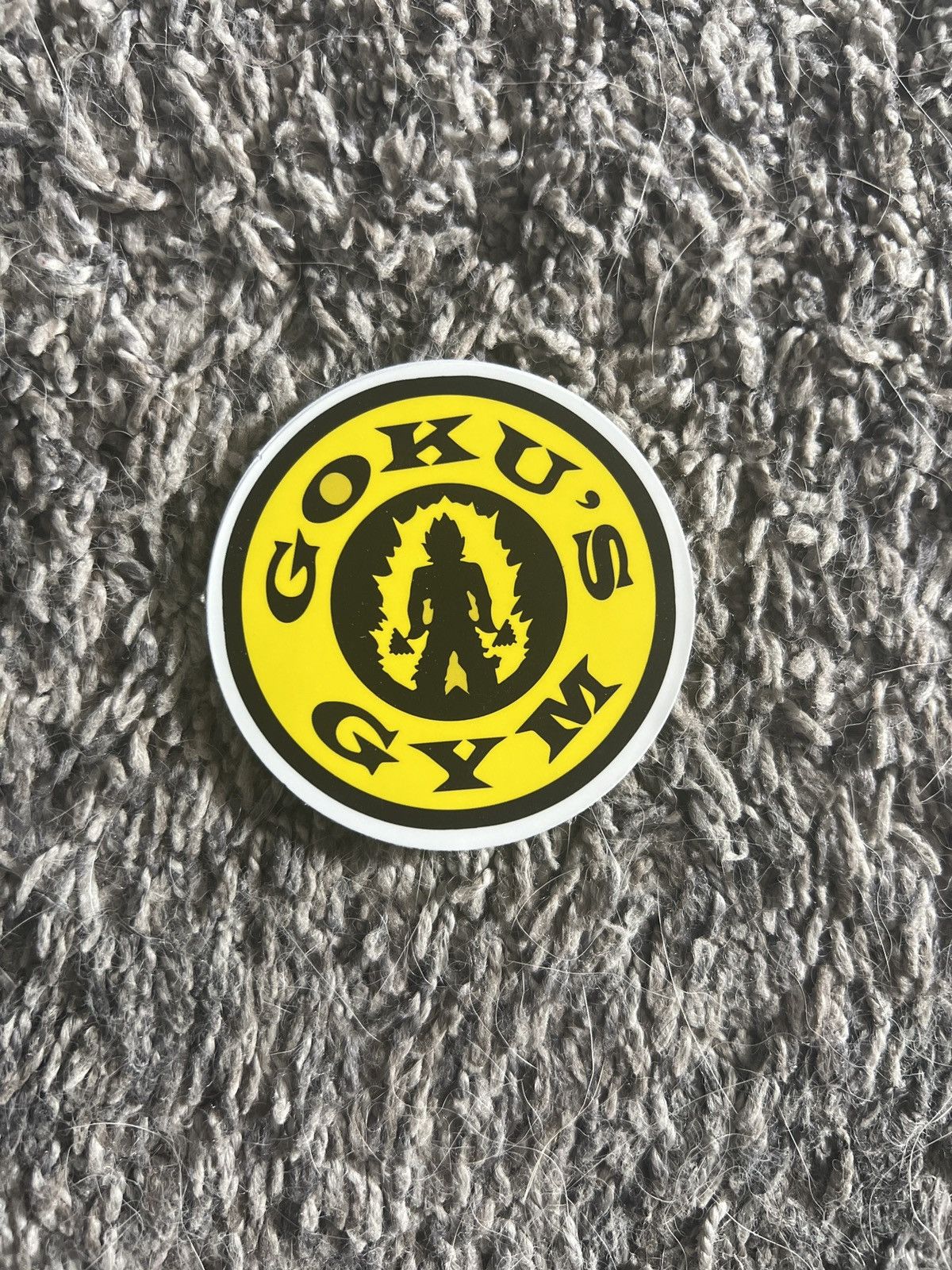 Hypebeast Dragon Ball Goku’s Gym Sticker Size ONE SIZE - 1 Thumbnail