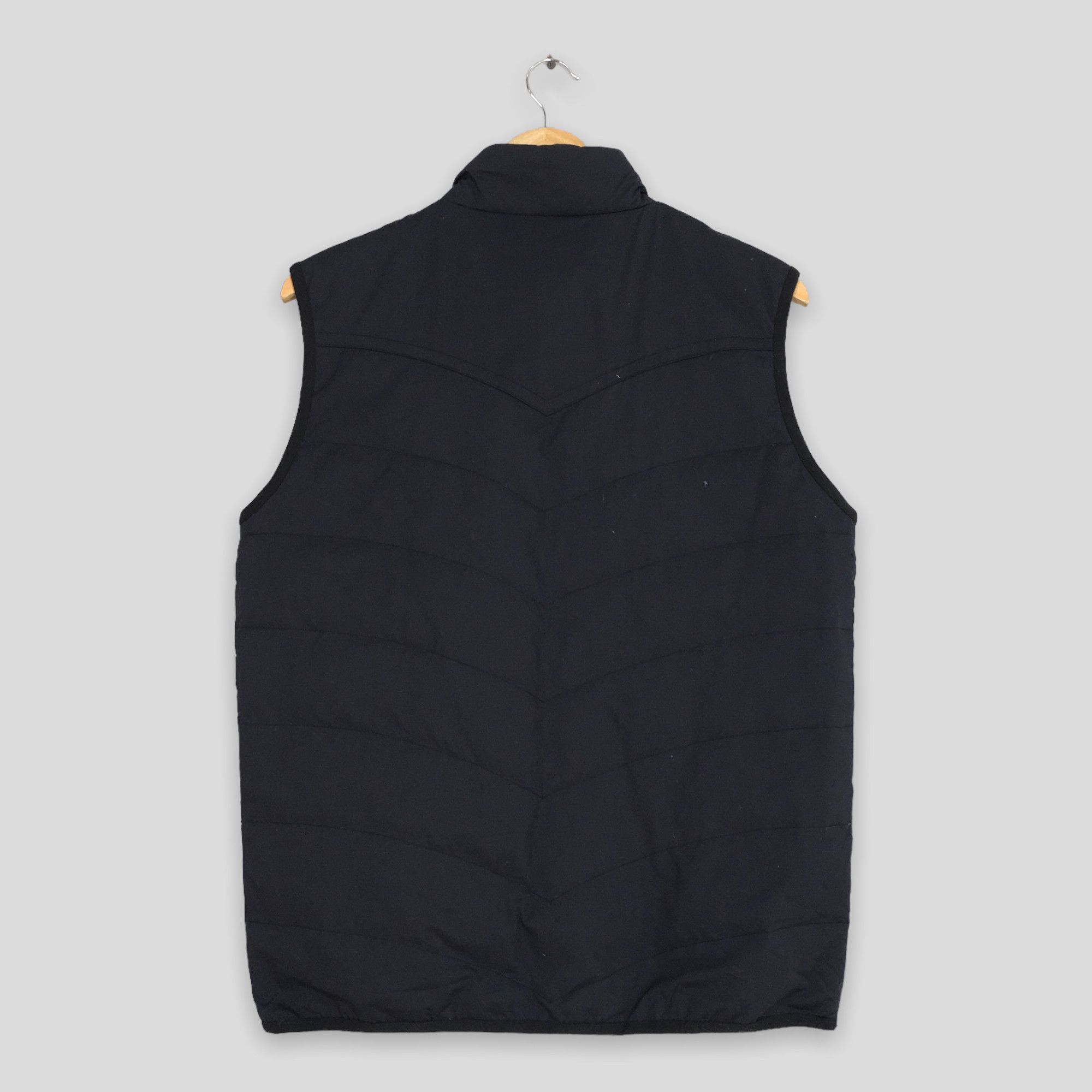 Adidas Vintage Adidas Three Stripes Vest Black Jacket Large Size US L / EU 52-54 / 3 - 8 Thumbnail