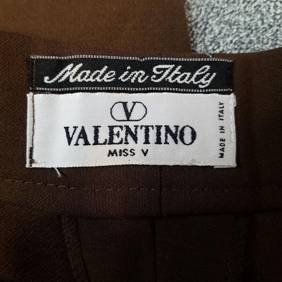 Valentino vintage 90s Valentino Miss V high waist trousers pants sz M Size 30" / US 8 / IT 44 - 2 Thumbnail