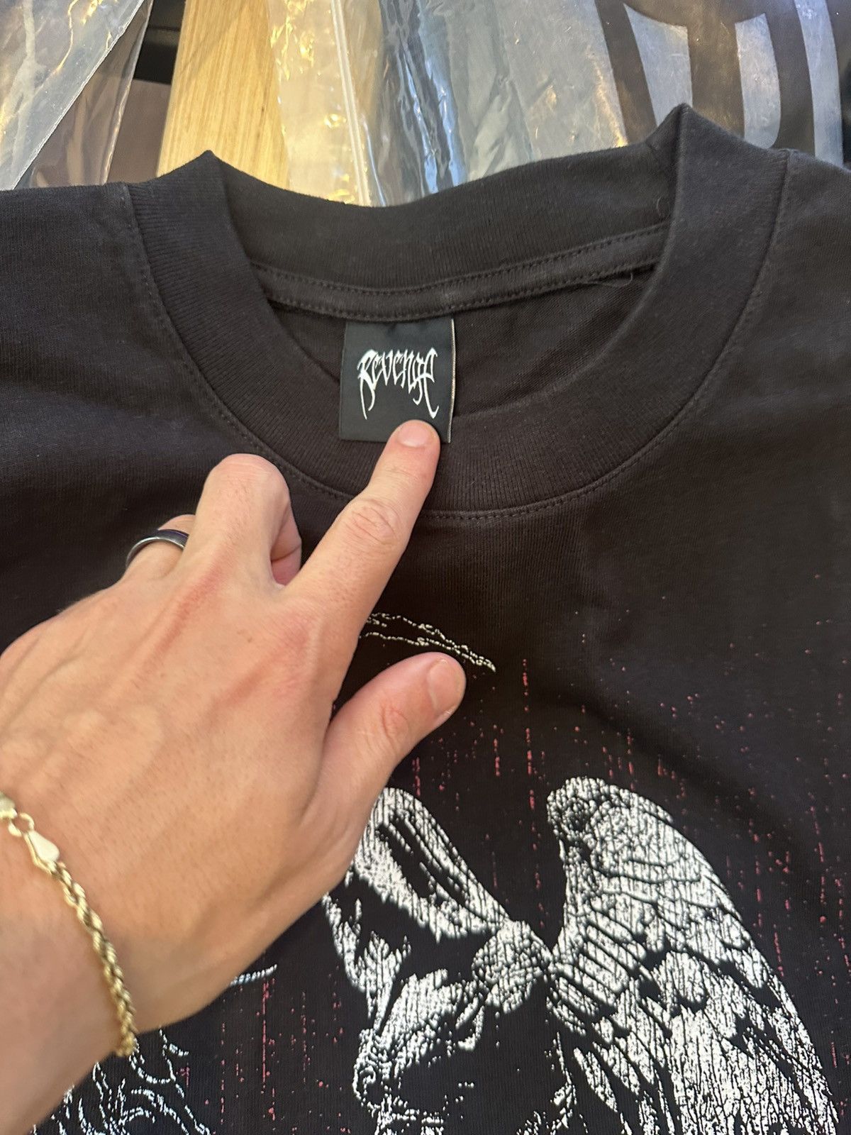 Revenge Scythe Tee Black/Red Size US M / EU 48-50 / 2 - 2 Thumbnail