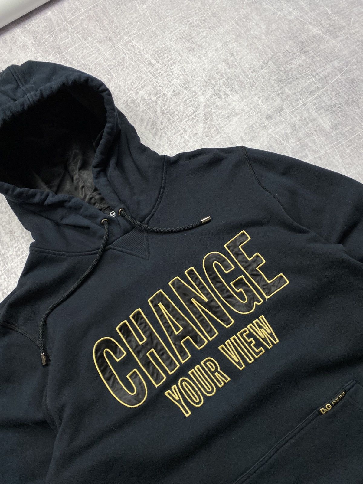 Dolce & Gabbana Black Dolce&Gabbana Change Your View hoodie Size US L / EU 52-54 / 3 - 3 Thumbnail