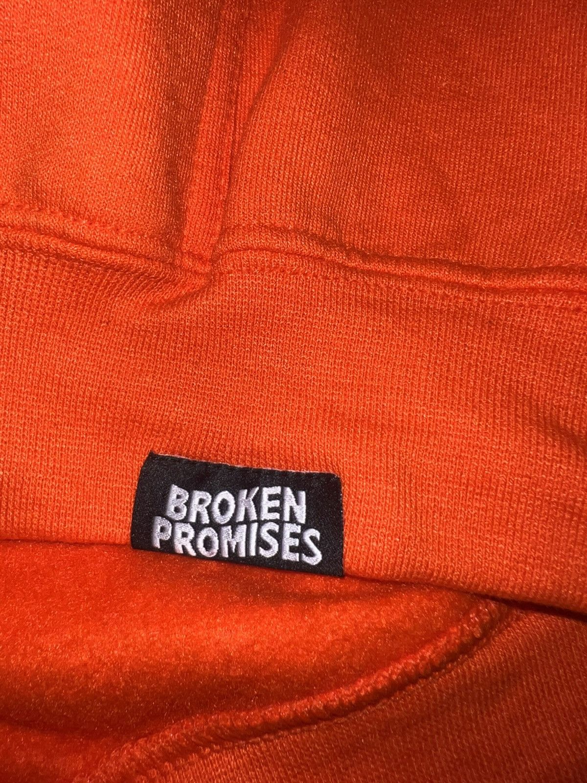 Broken Promises Co. NWOT Broken Promises Orange Hoodie small men’s graphic Size US S / EU 44-46 / 1 - 5 Thumbnail