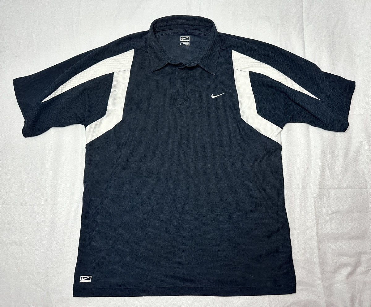 Nike × Vintage Vintage Nike Polo Shirt 🔥 Size US L / EU 52-54 / 3 - 1 Thumbnail