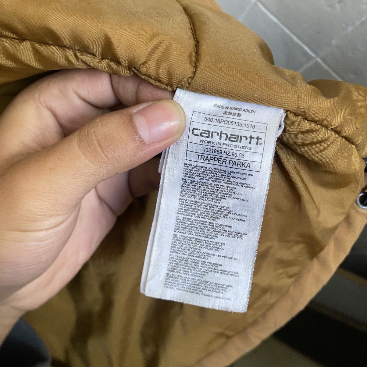 Carhartt Carhartt WIP Trapper Parka in a Hamilton Brown color Size US M / EU 48-50 / 2 - 6 Thumbnail