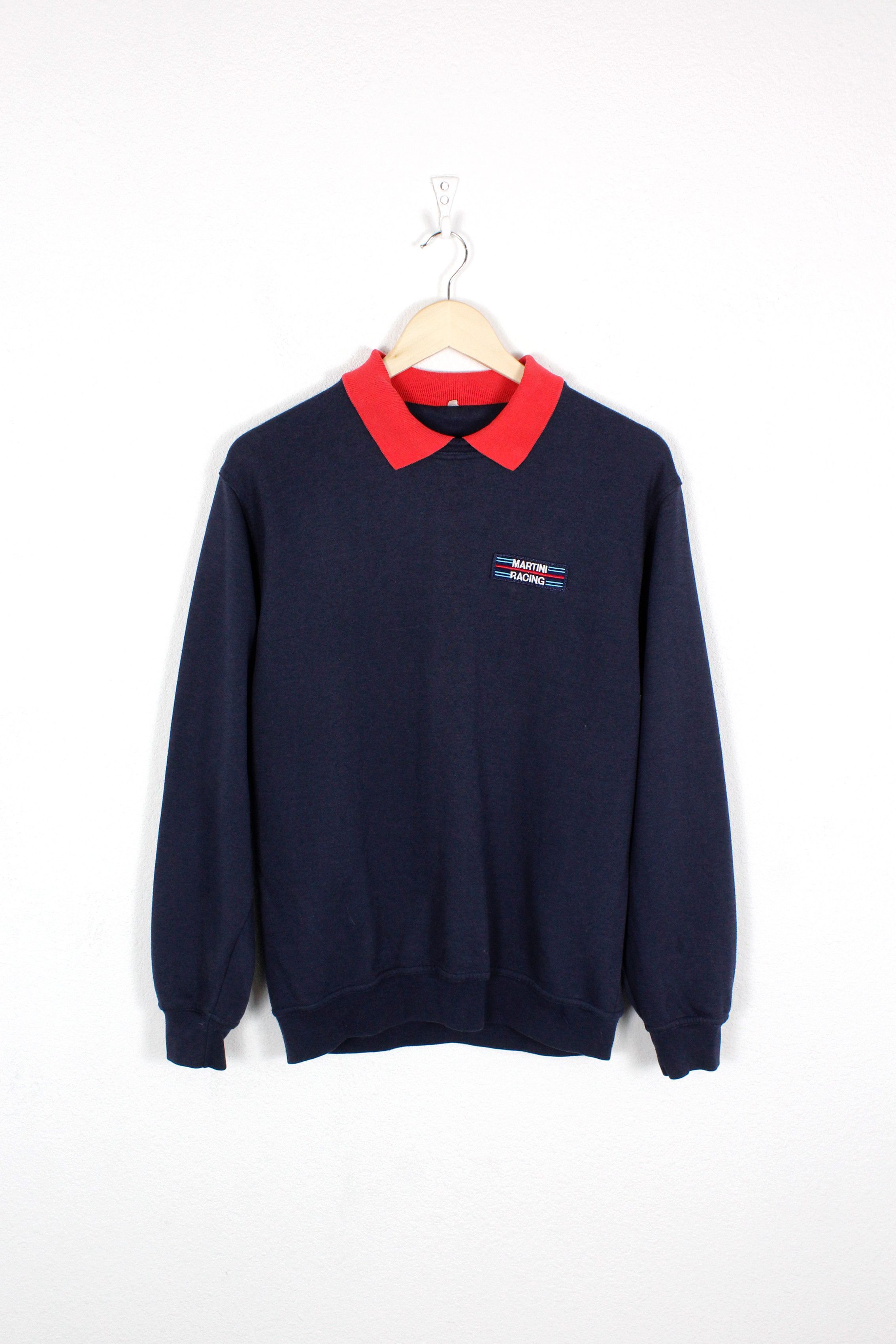 Vintage Vintage Martini Racing Sweat Rugby Polo 90s Size US M / EU 48-50 / 2 - 1 Thumbnail