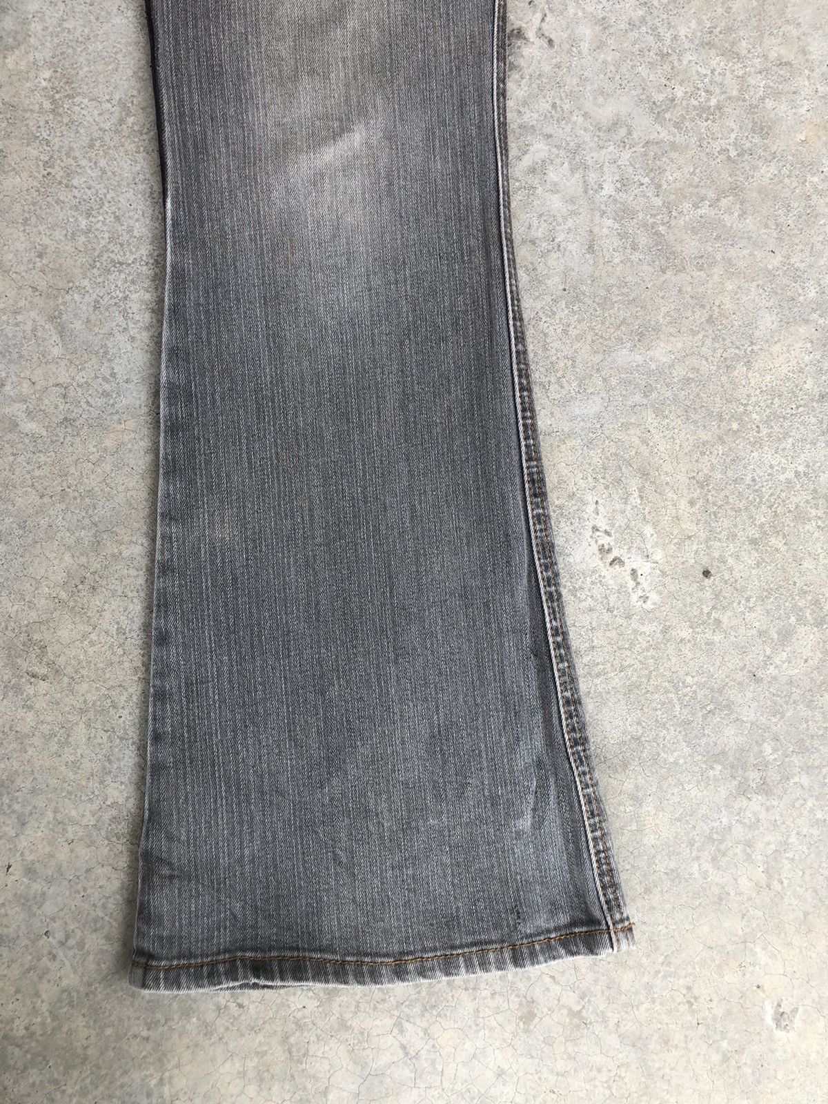If Six Was Nine Japanese Daily Topics Flared Jeans Cargo Pants Size US 29 - 7 Thumbnail