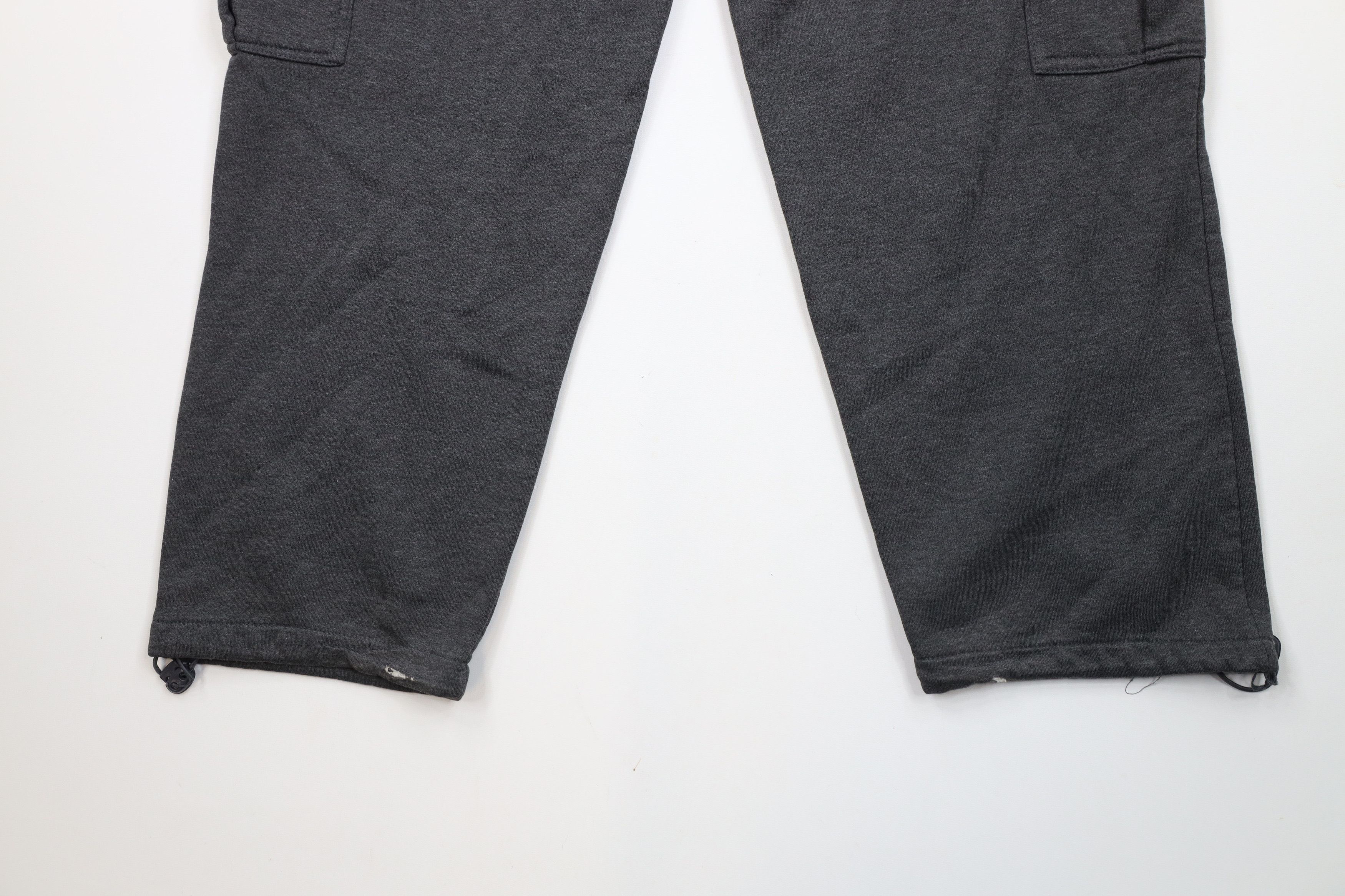 Vintage Vintage 90s Y2K Streetwear Heavyweight Leg Cargo Sweatpants Size US 36 / EU 52 - 12 Thumbnail