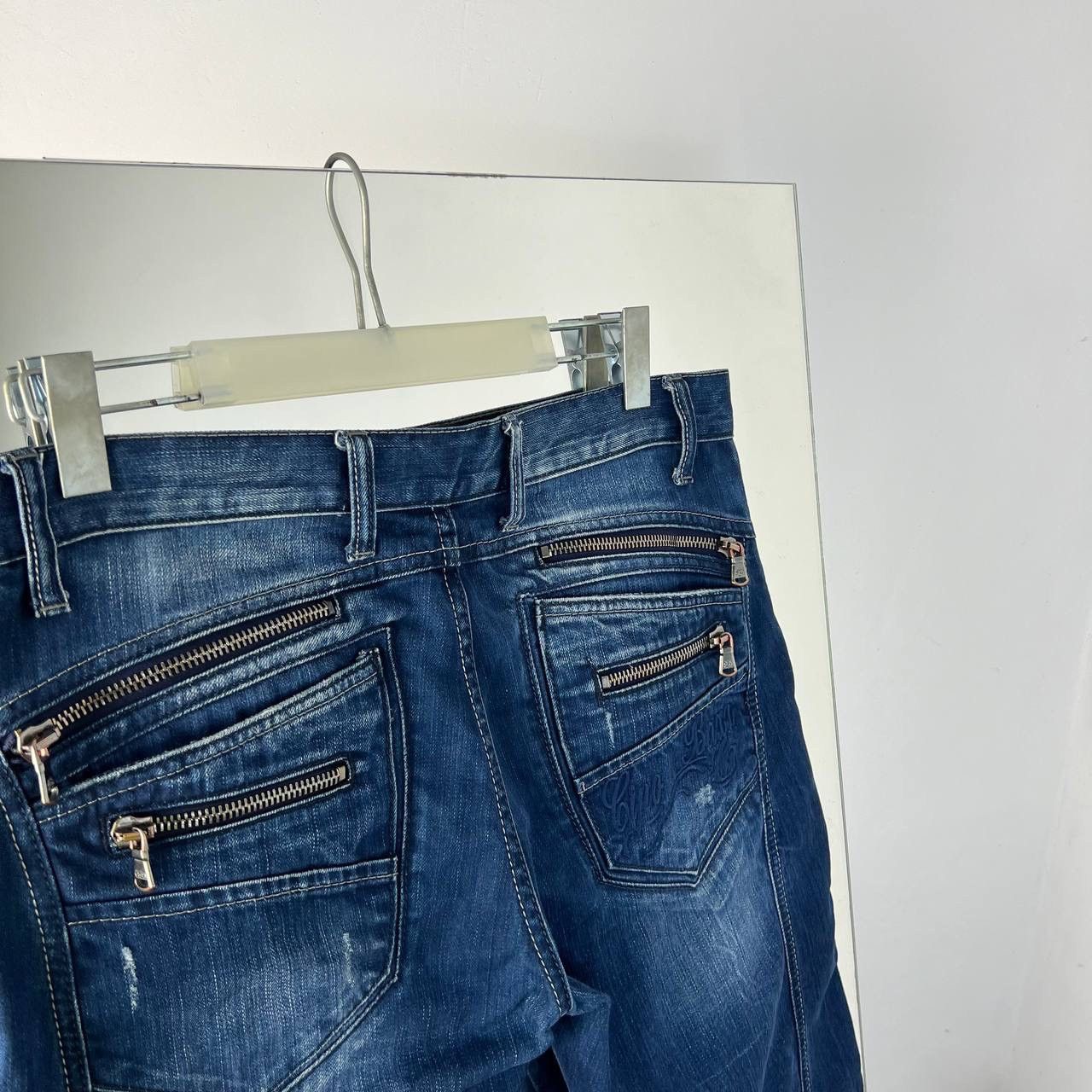 Japanese Brand Japanese Cipo & Baxx Multipocket Denim Jeans Streetwear Size US 36 / EU 52 - 6 Thumbnail