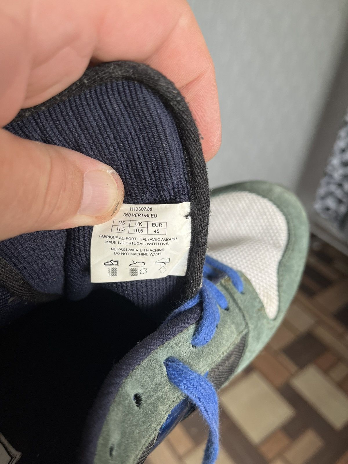 AMI AMI Alexandre Mattiussi Suede Low Trainers Sneakers Size US 11.5 / EU 44-45 - 11 Thumbnail