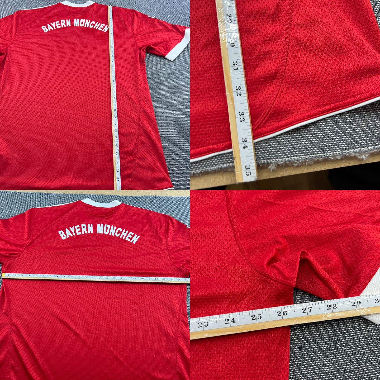 Adidas Bayern Munich 2009 2010 Home Football Jersey Mens 3XL Adidas Red Size US XXL / EU 58 / 5 - 8 Thumbnail