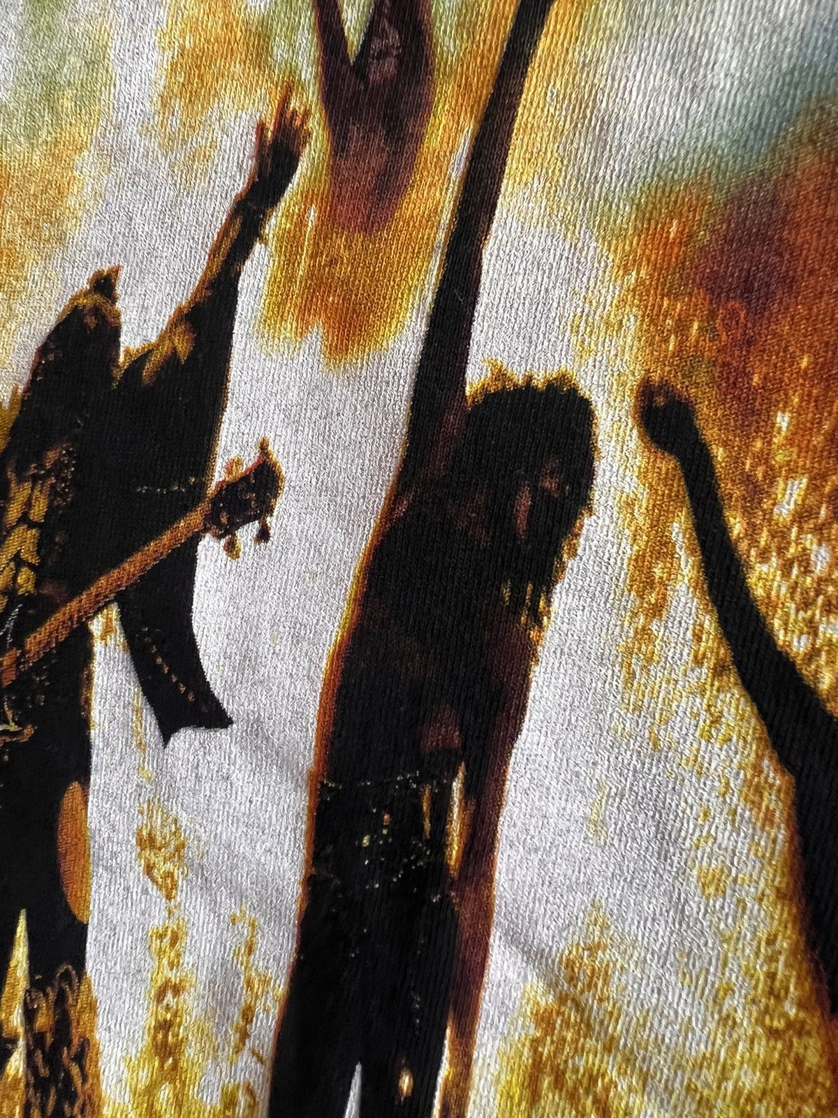 Band Tees × KISS Vintage Kiss The Farewell Tour 2000s American Metal Band Size US XL / EU 56 / 4 - 2 Thumbnail