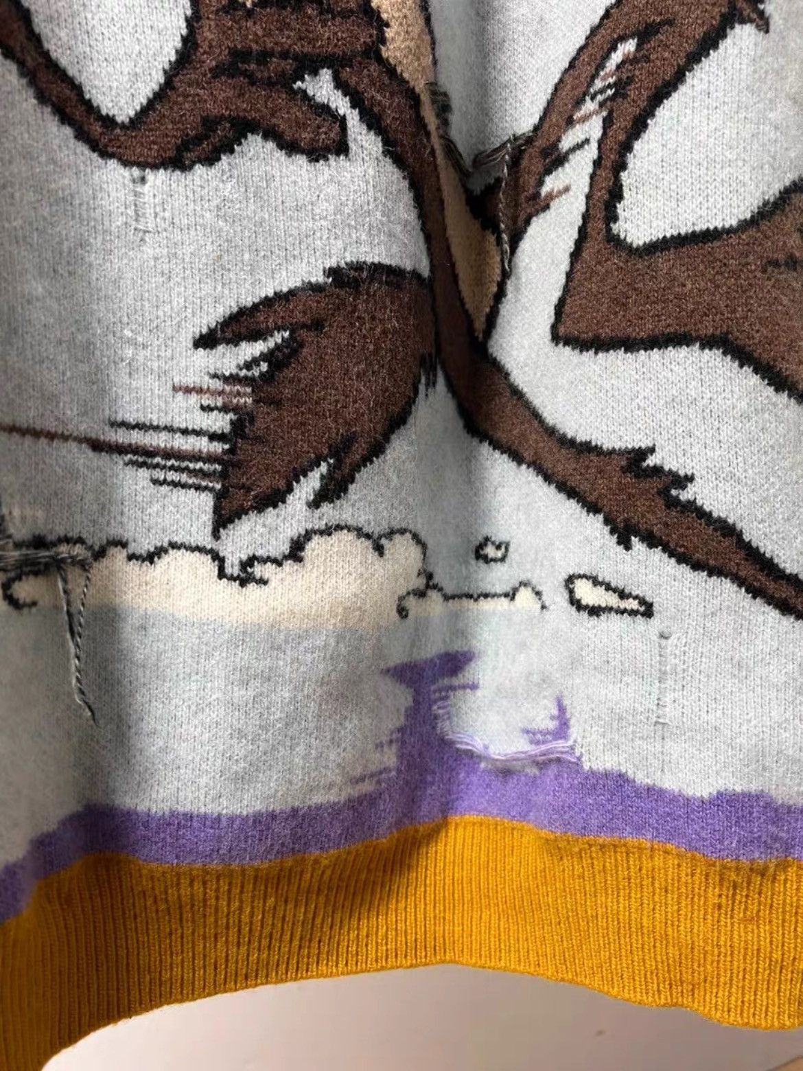 Raf Simons Calvin Klein 205W39NYC x Raf Simons Carton Knitwear Size US L / EU 52-54 / 3 - 6 Thumbnail