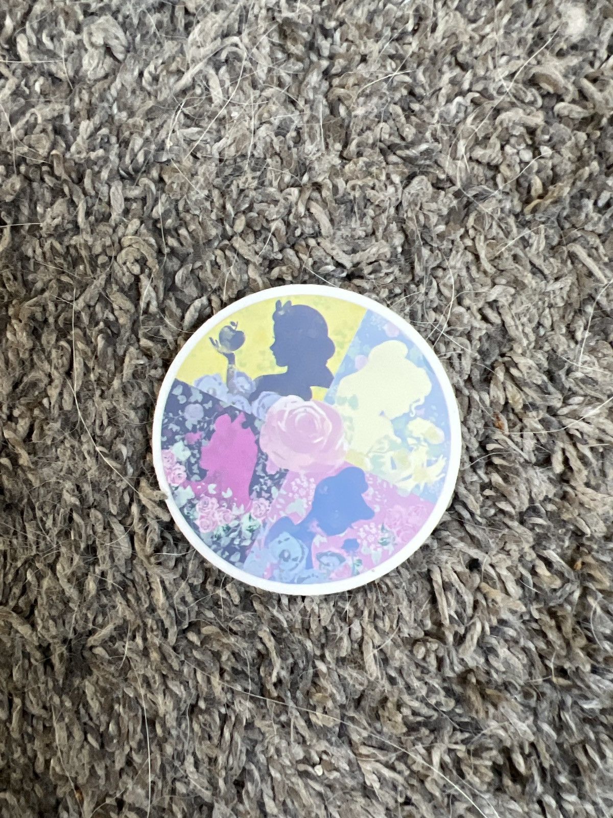 Disney Disney Princess Silhouette Sticker Size ONE SIZE - 1 Thumbnail