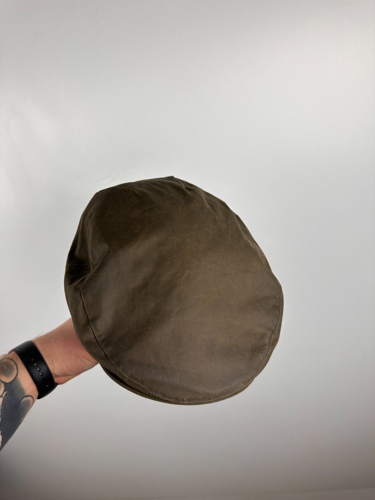 Other M & S Wax Pure Cotton Flat Cap Mens Green Size 7 1\4- 7 3\8 Size ONE SIZE - 4 Thumbnail