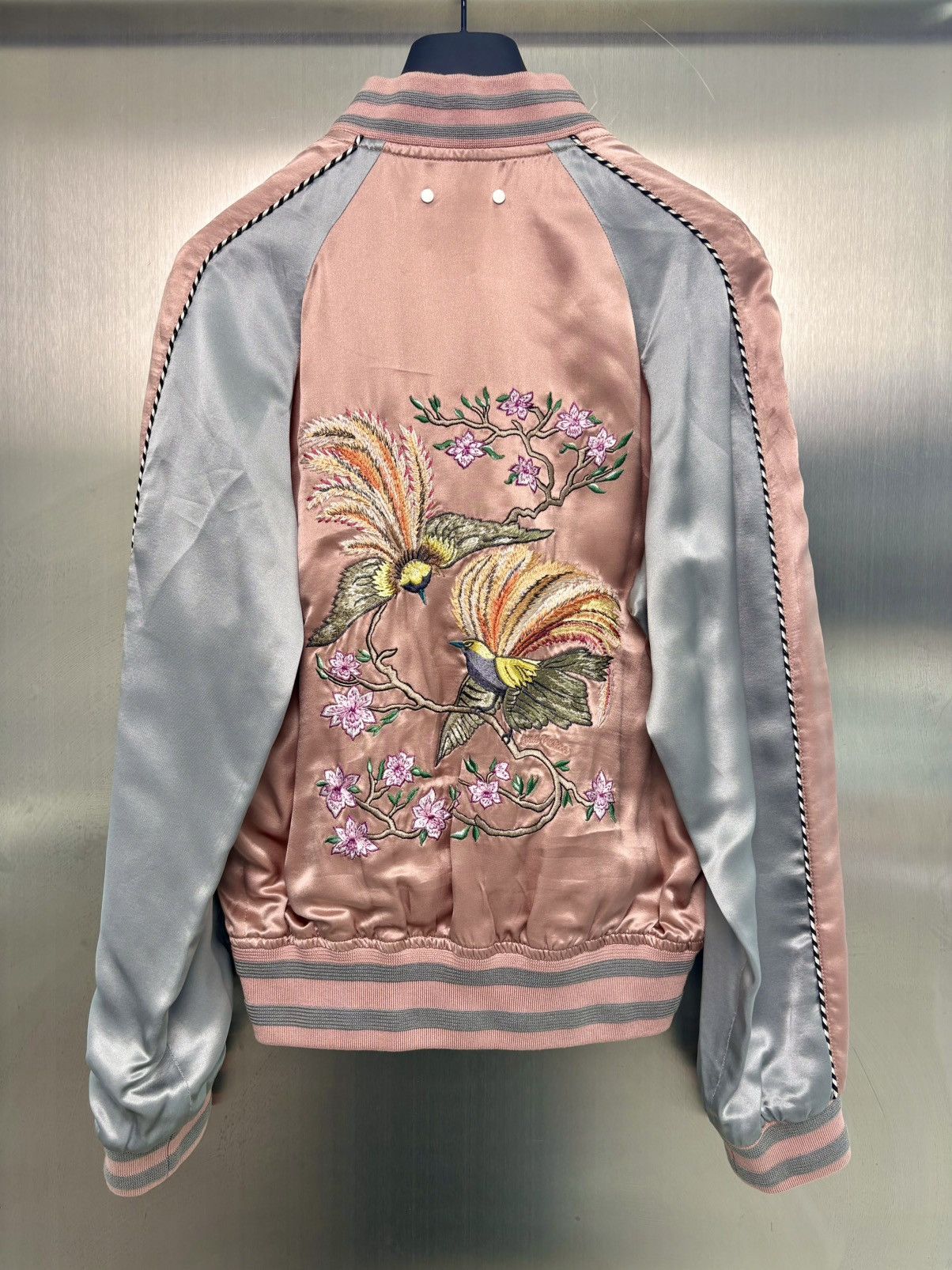 Louis Vuitton Louis Vuitton SS16 Embroidered Souvenir Satin Jacket Size US S / EU 44-46 / 1 - 2 Thumbnail
