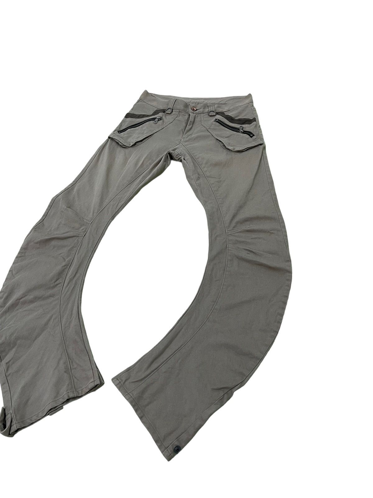 Japanese Brand Curve Leg Banana PPFM Japan Slim Pant 6🟦9 Size US 31 - 3 Thumbnail