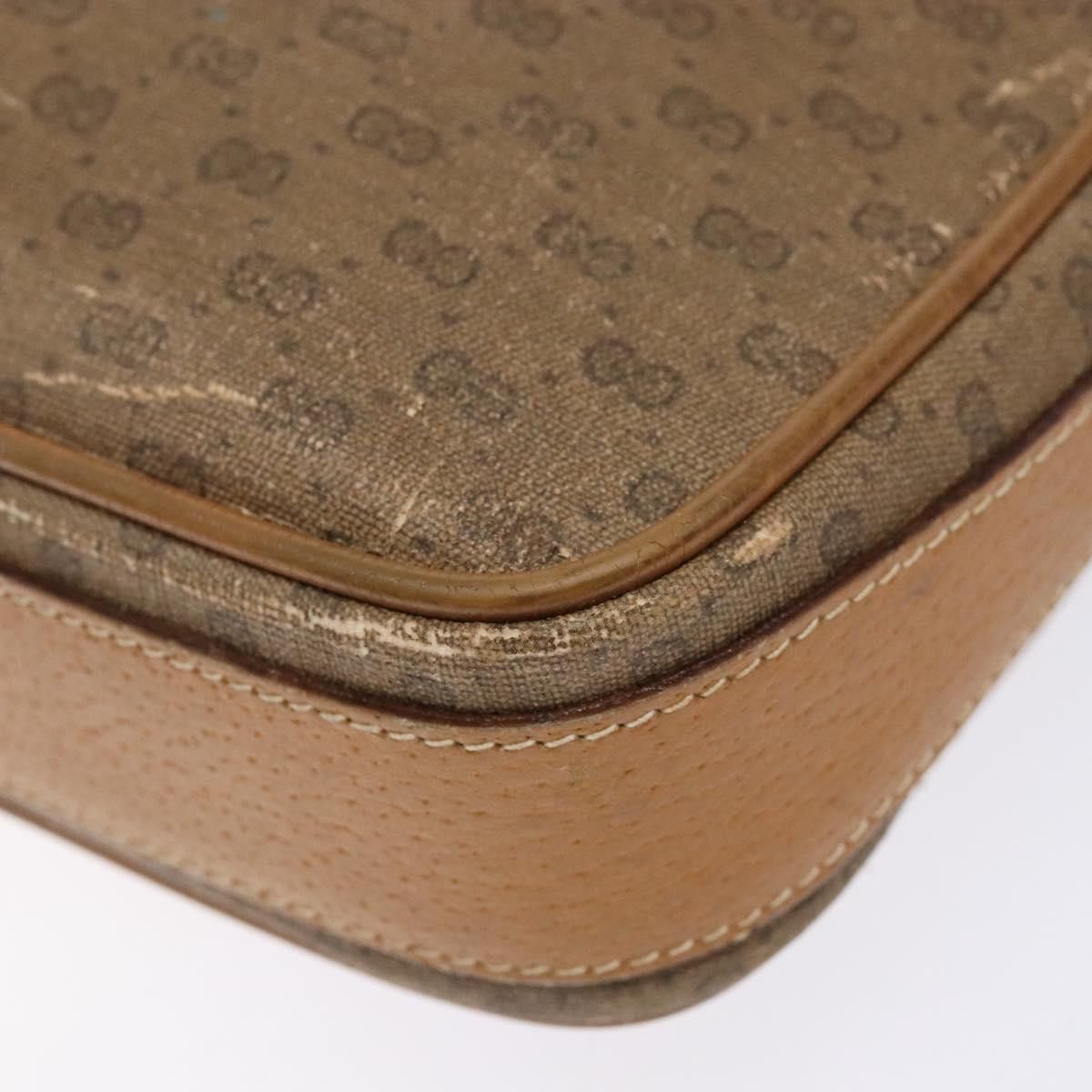 Gucci GUCCI Micro GG Supreme Shoulder Bag Pvc Beige Gold 007 904 Size ONE SIZE - 12 Thumbnail