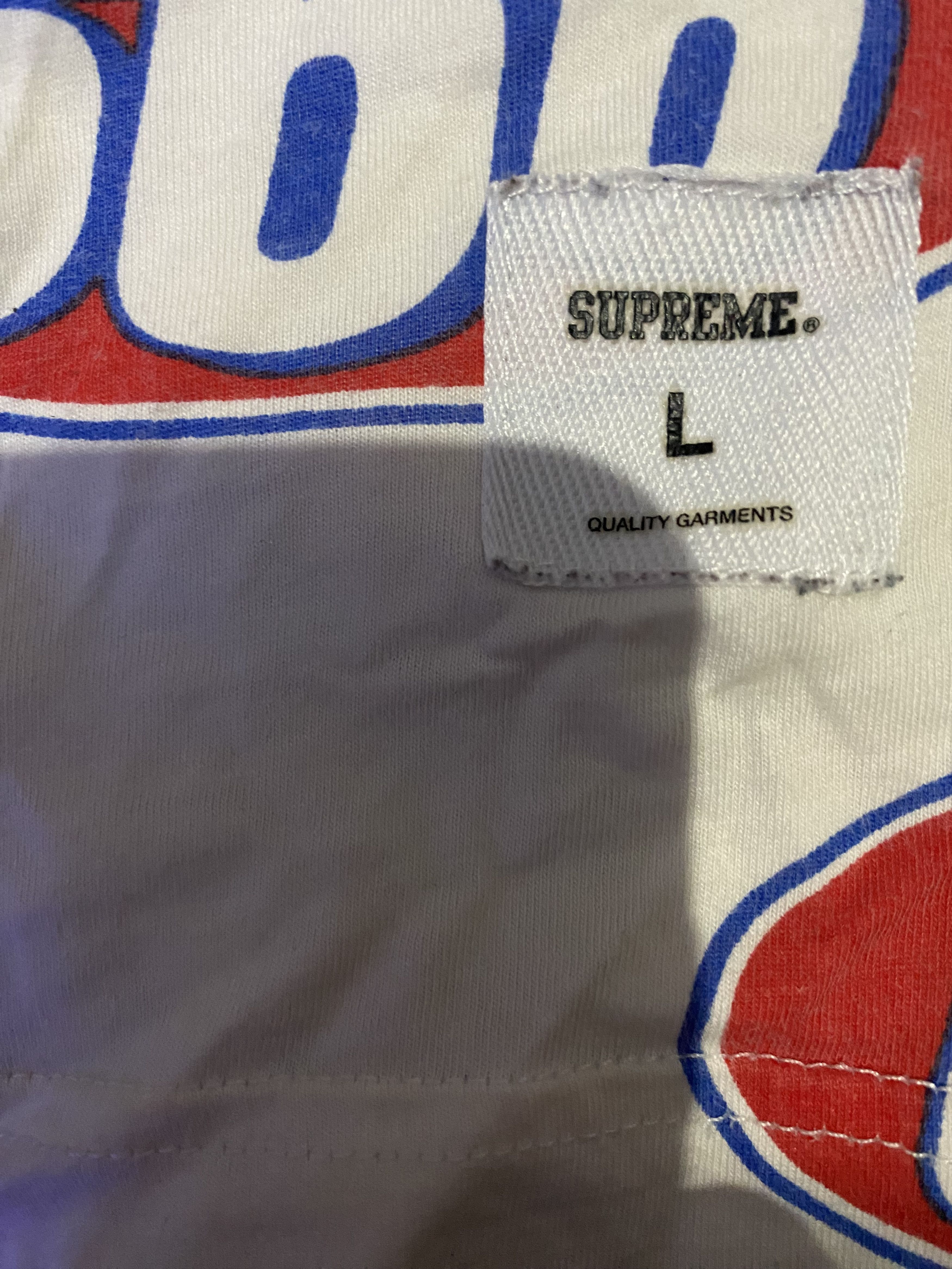 Supreme Supreme 666 all over print tee Size US XL / EU 56 / 4 - 3 Thumbnail