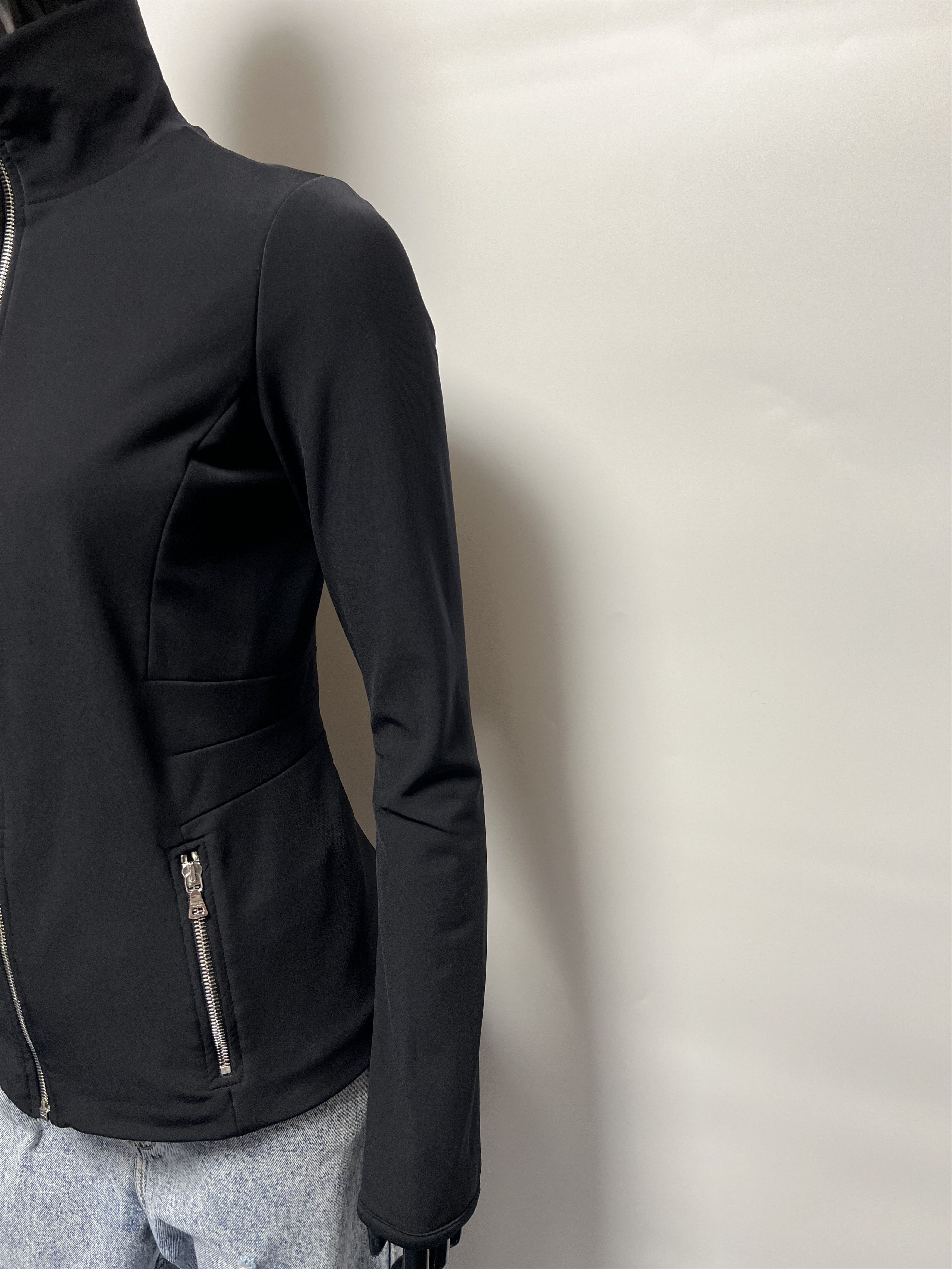 Prada Prada Vintage Women’s Black Full Zip Jacket Size M/L Size L / US 10 / IT 46 - 6 Thumbnail