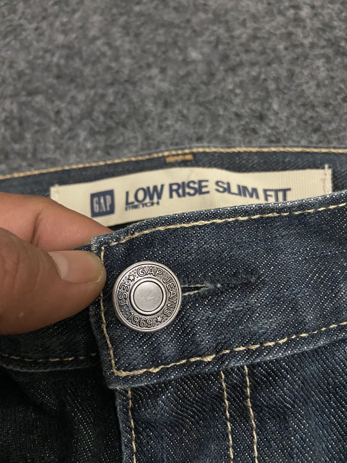 Gap × Vintage GAP denim pants women slim Size 27" / US 4 / IT 40 - 5 Thumbnail