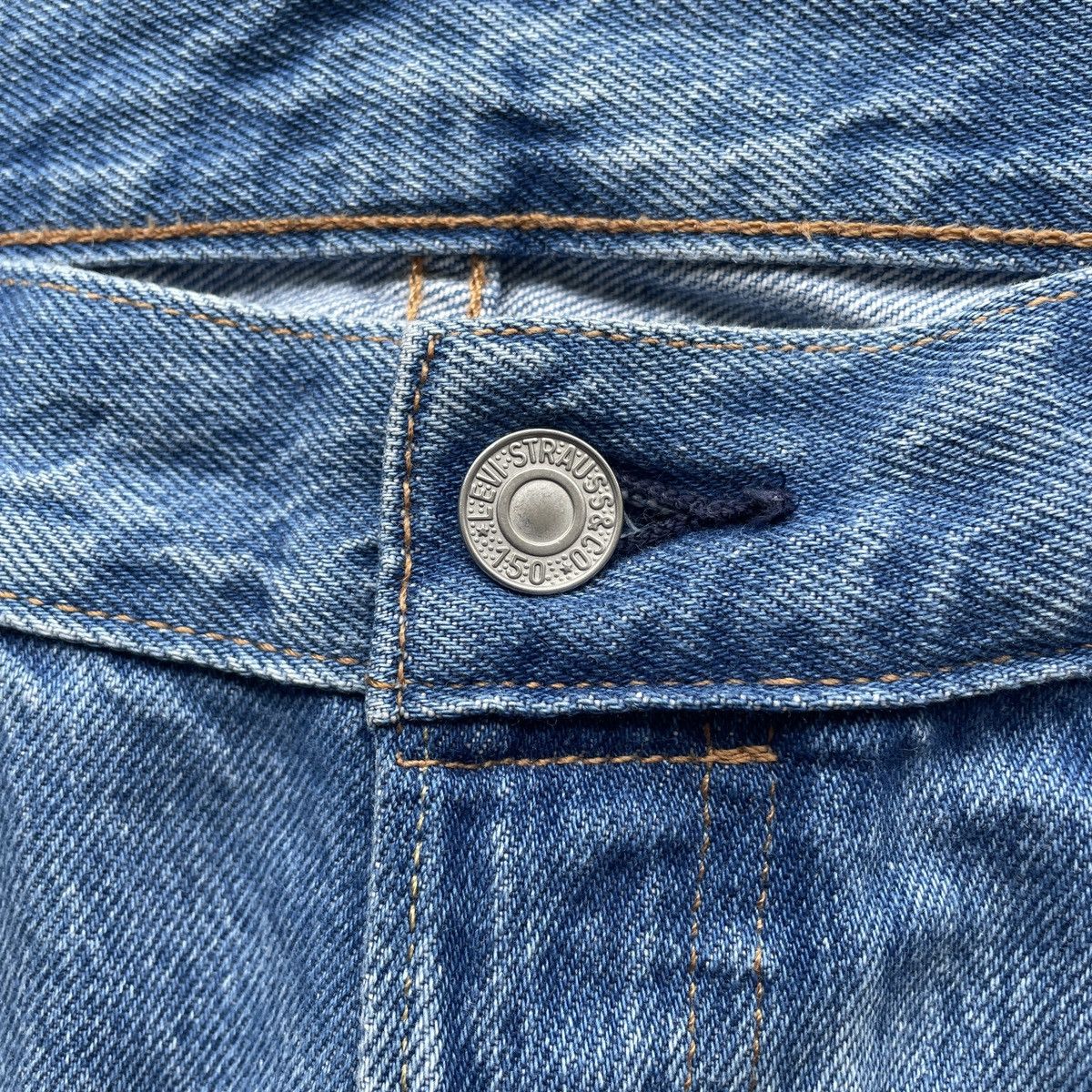 Levi's Vintage Clothing Levis 501 Big E Ripped Jean Faded Distressed Denim Pants W34 Size US 34 / EU 50 - 6 Thumbnail
