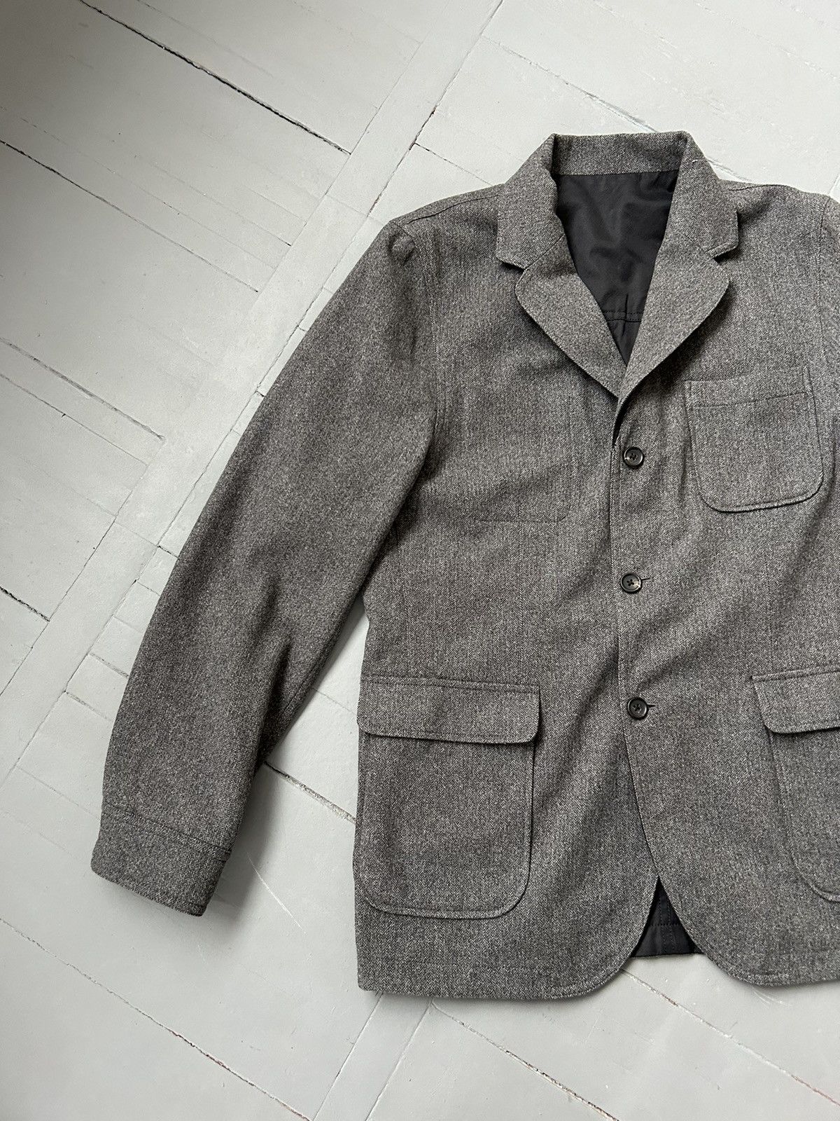 Alfred Dunhill Dunhill cashmere silk wool blazer jacket Size US L / EU 52-54 / 3 - 4 Thumbnail