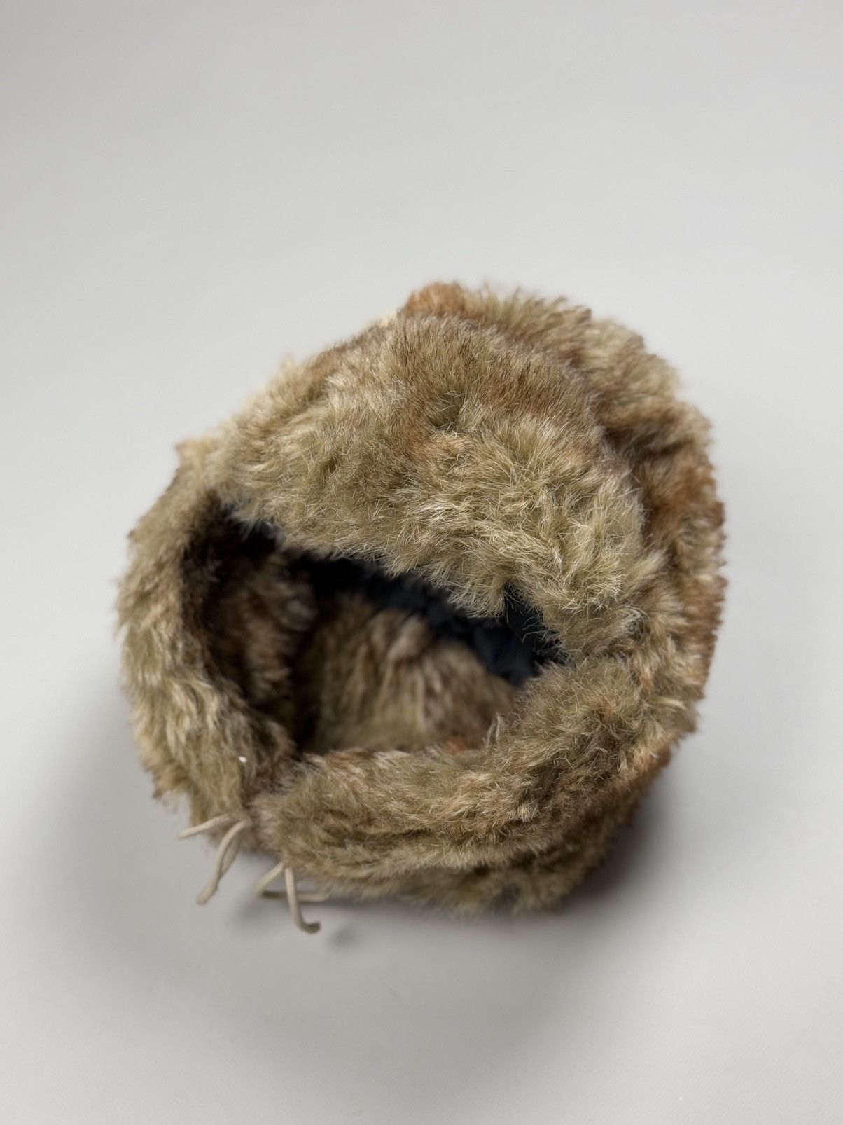 Other Vintage Ushanka Faux Fur Fuzzy Trapper Hat One Size Size ONE SIZE - 12 Thumbnail