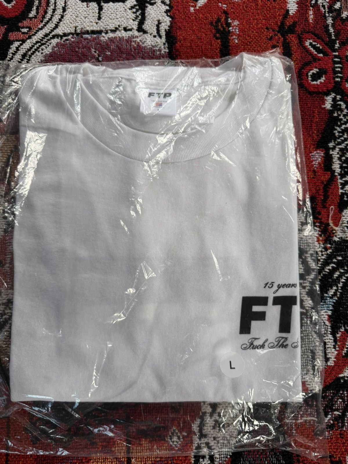 Fuck The Population Ftp - 15th anniversary tee Size US L / EU 52-54 / 3 - 1 Thumbnail