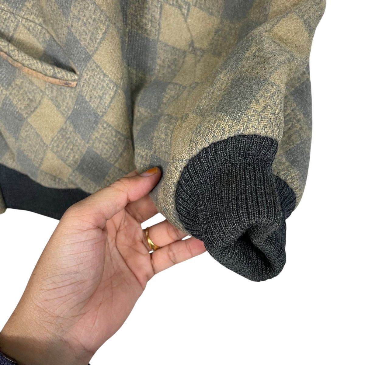 BIGI Men's Bigi Argyle Cardigan Jacket Size US M / EU 48-50 / 2 - 13 Thumbnail