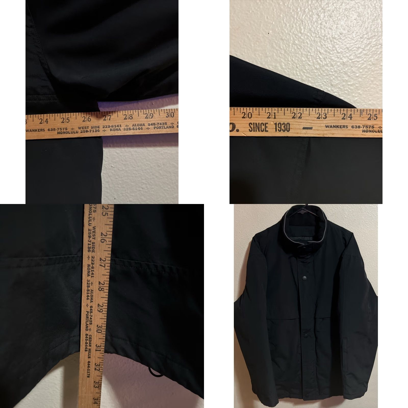 Vintage RFT By Rainforest Puffer Jacket Down Filled Black Coat Men’s Size Large J1040 Size US L / EU 52-54 / 3 - 8 Thumbnail