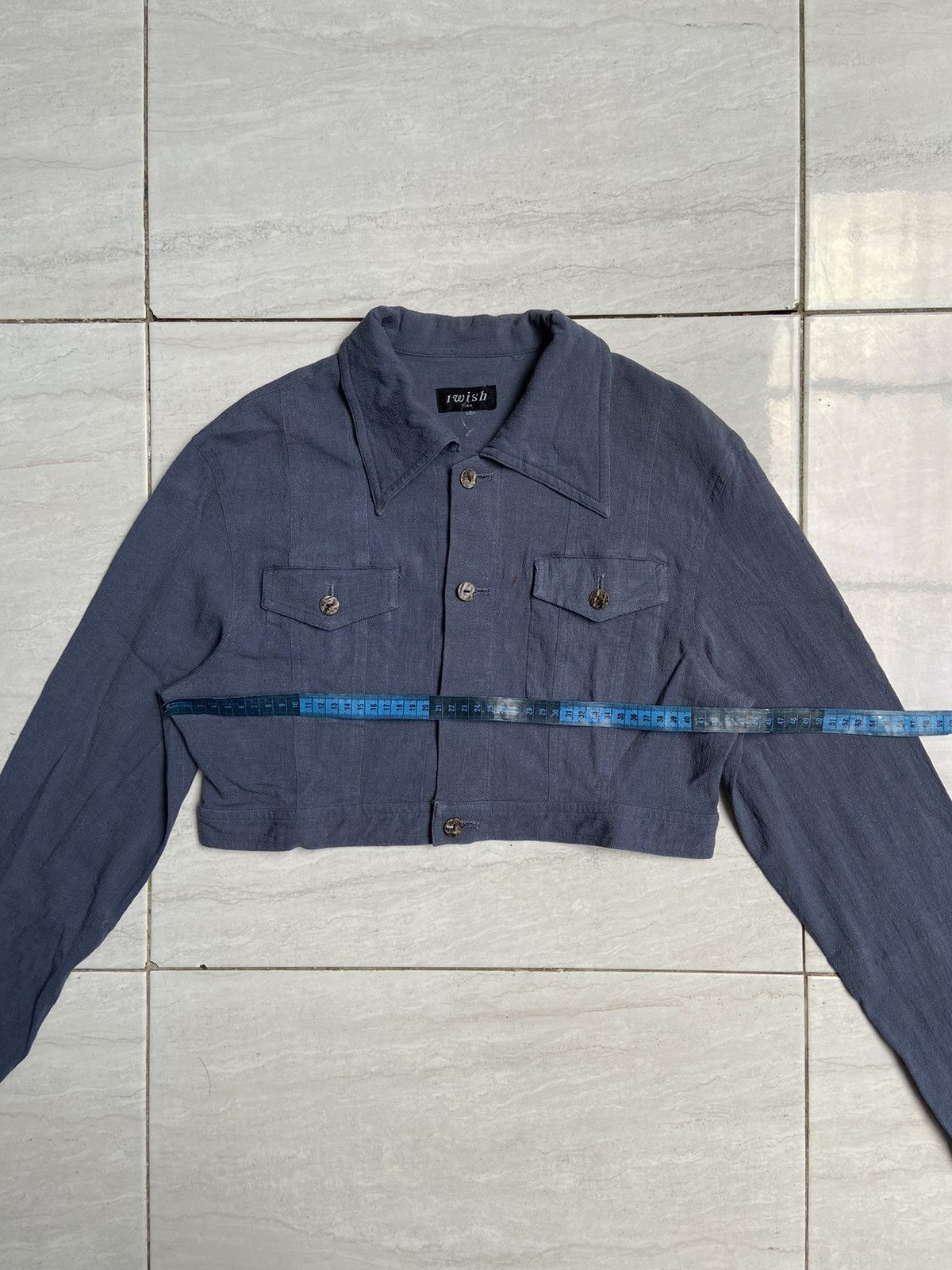 Yohji Yamamoto I WISH By Y’S BIS Crop shirt Size US S / EU 44-46 / 1 - 2 Thumbnail