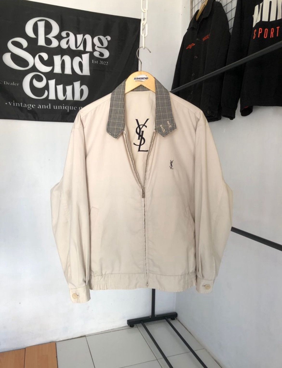 Saint Laurent Paris Vintage Yves Saint Laurent x YSL Jacket Size US M / EU 48-50 / 2 - 2 Thumbnail