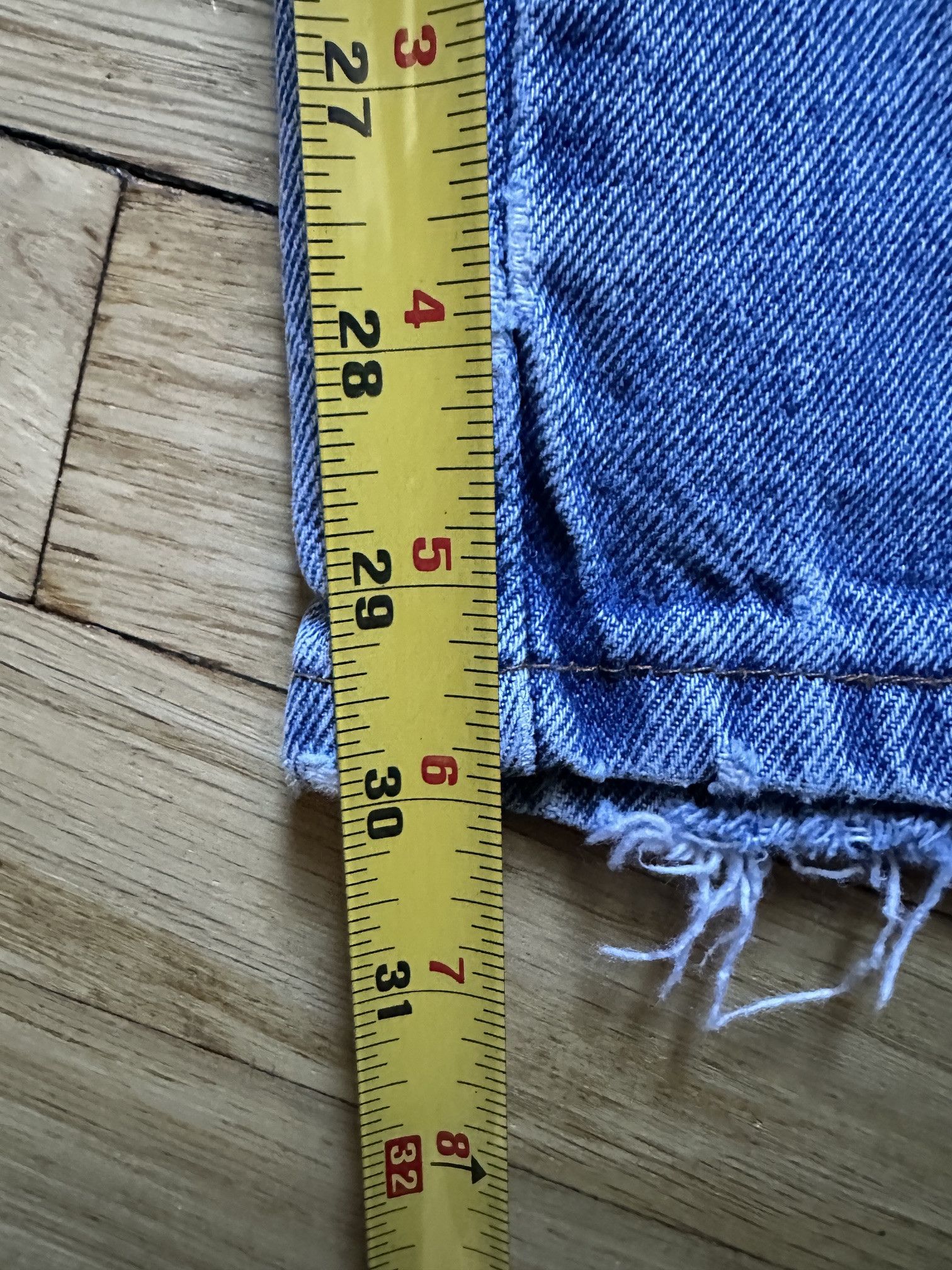 Rustler Rustler Men's Denim Blue Jeans Sz 30 x 30 Distressed Rips Size US 30 / EU 46 - 4 Thumbnail