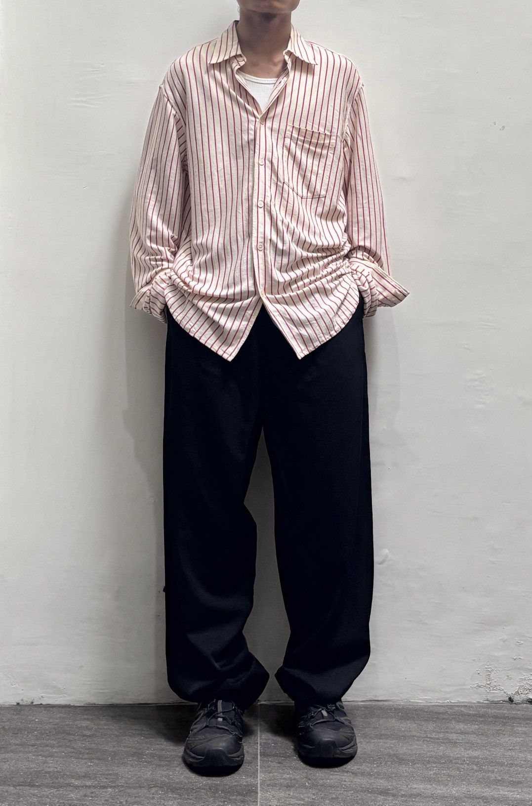 Marni FREE TAX! Striped Cotton Cloth Shirt Size US M / EU 48-50 / 2 - 1 Thumbnail