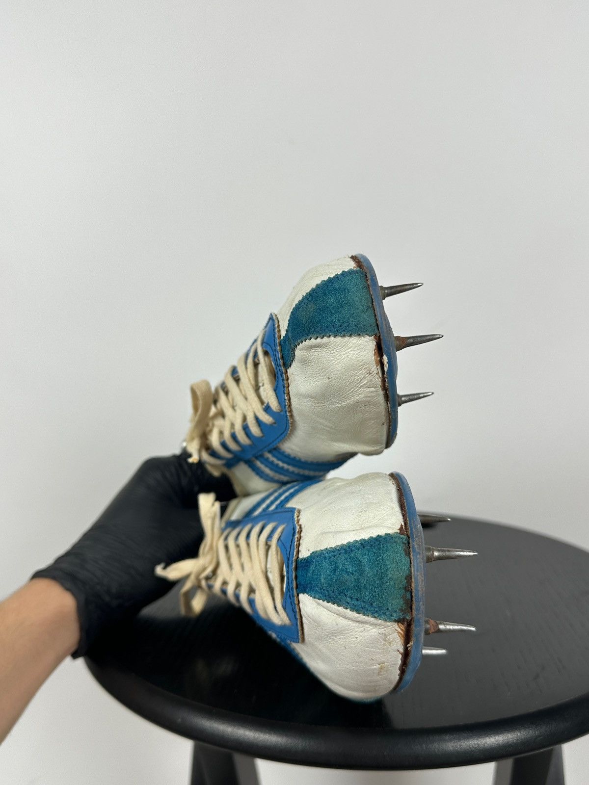 Adidas 70s Vintage Adidas 10-Null Track Spikes Made West Germany Size US 10.5 / EU 43-44 - 22 Thumbnail