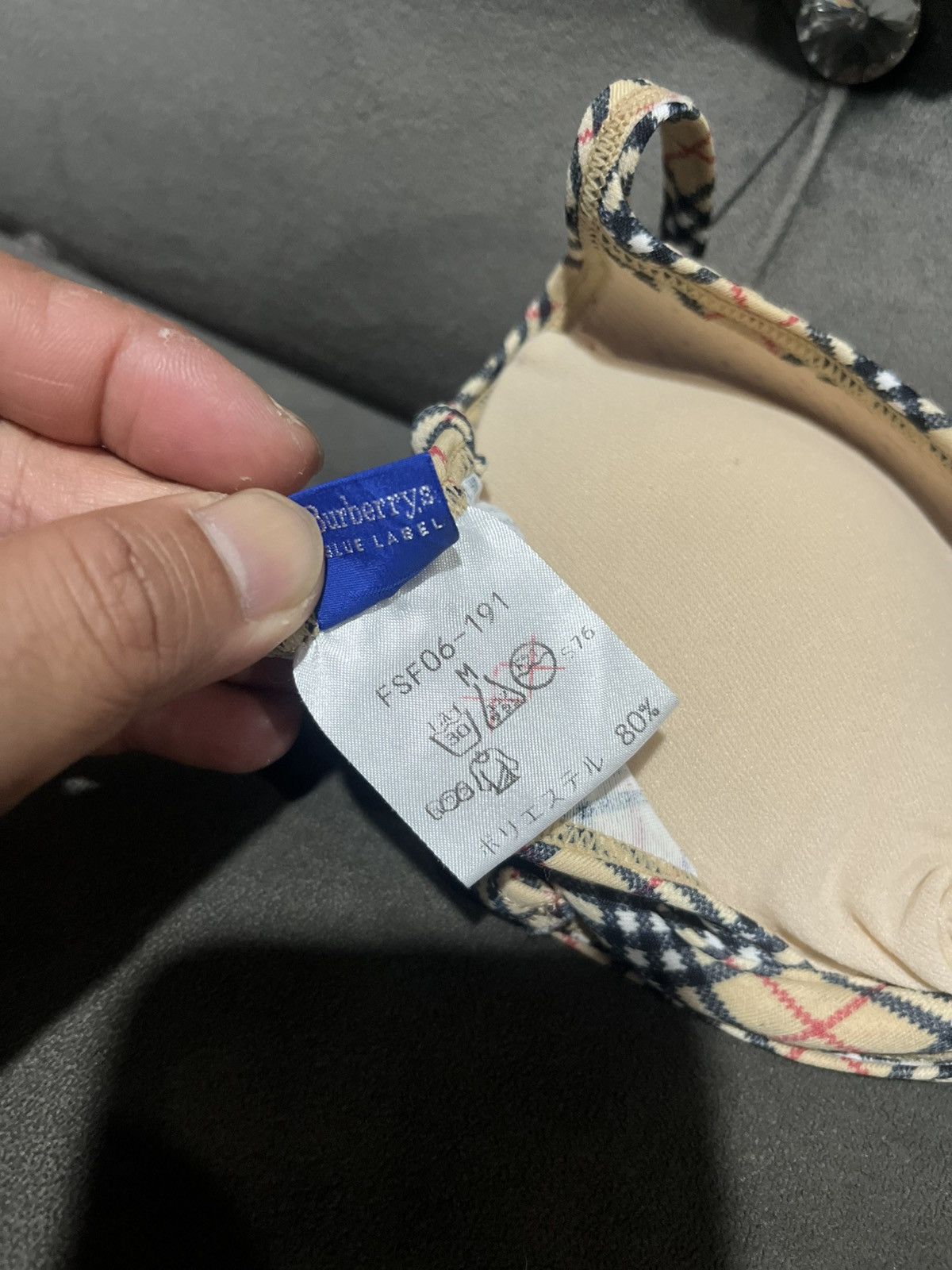 Burberry BURBERRY BLUE LABEL Swim Suit Bikini Swimwear Size M Size M / US 6-8 / IT 42-44 - 8 Thumbnail