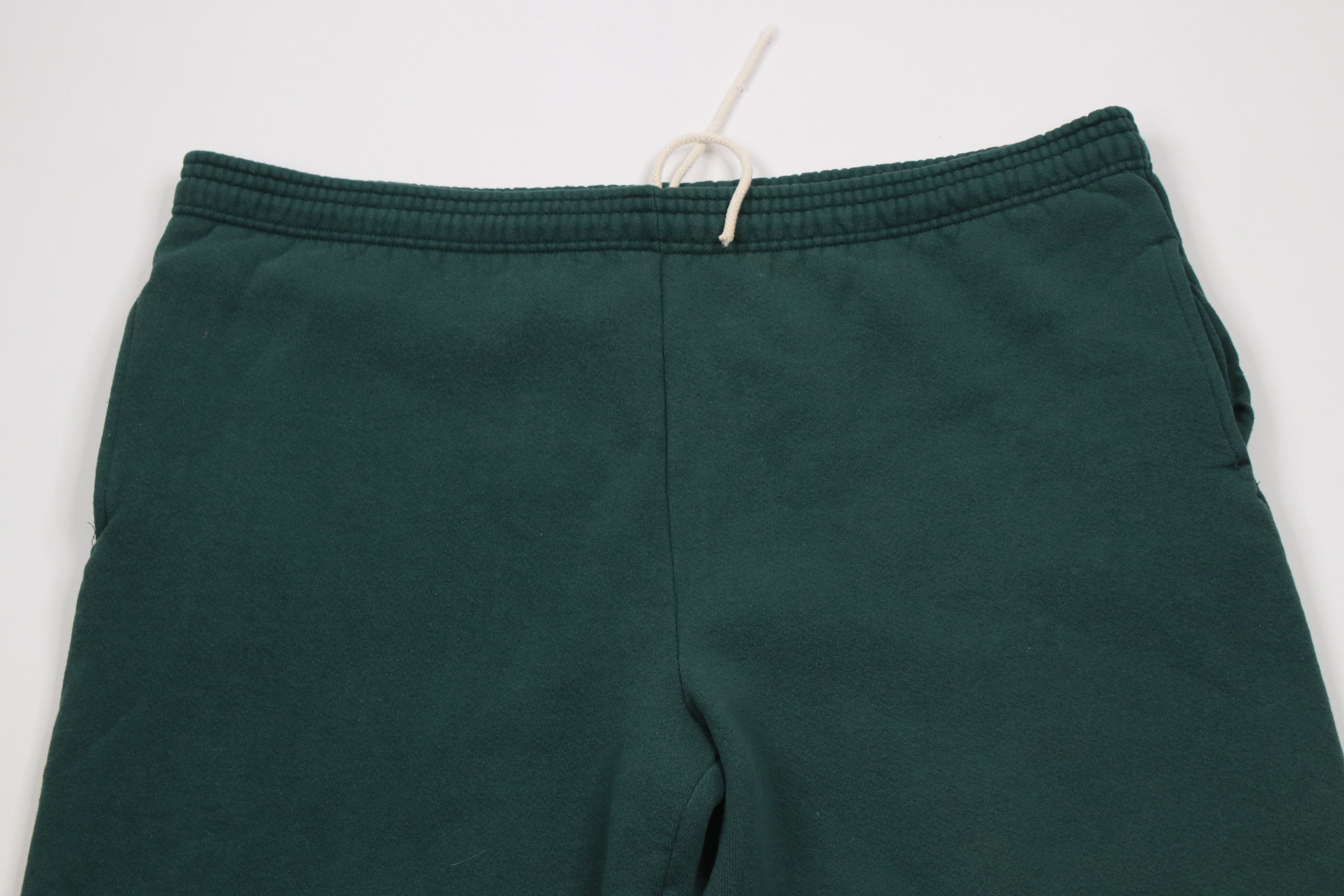 Vintage Vintage 90s Streetwear Sweatpants Joggers Pants Green USA Size US 40 / EU 56 - 2 Thumbnail