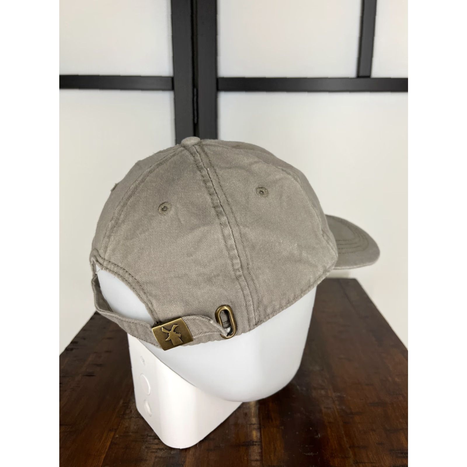 Vintage Oregon State Hat Cap Strap Back Adult One Size Gray Beige 100% Cotton Dutch Bros Baseball Cap Twill Adjustable Lightweight Men Outdoor Casual Travel" Size ONE SIZE - 7 Thumbnail