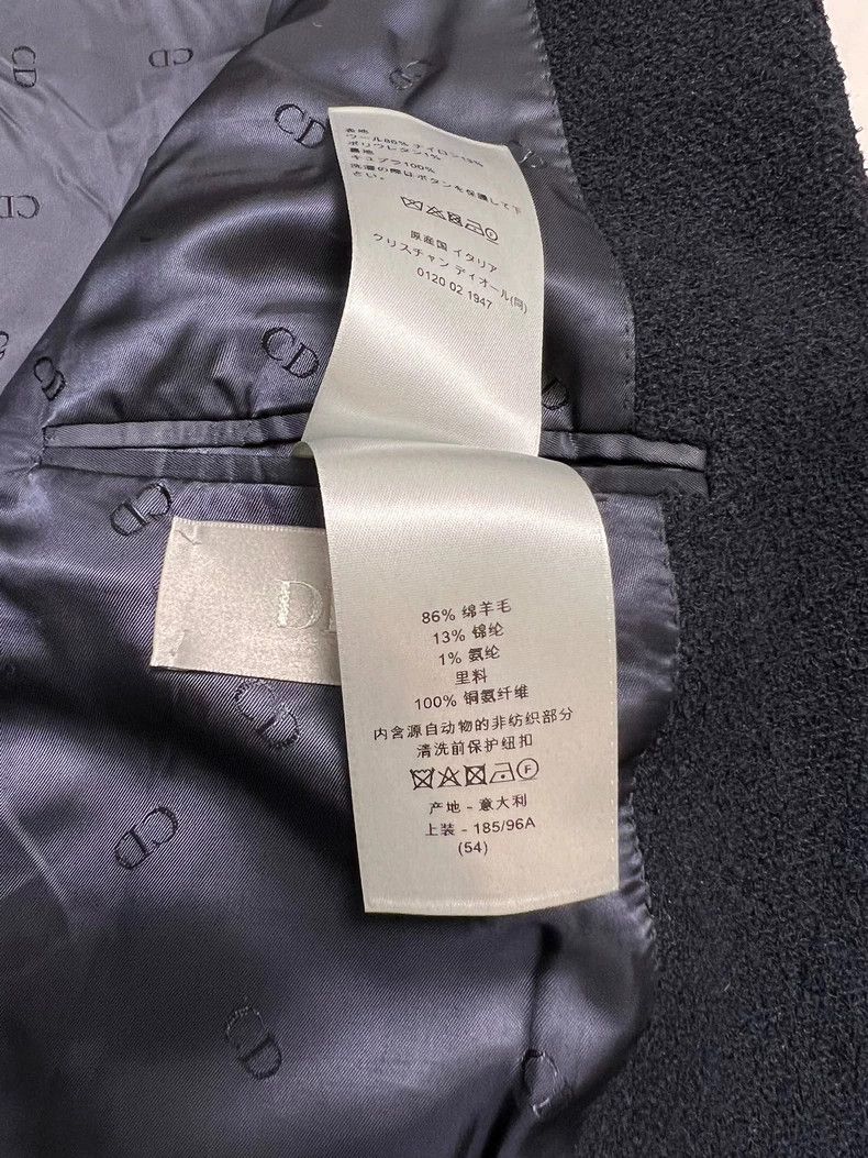 Dior Dior 24 autumn and winter new dark blue tweed suit 2502-Nex Size 54R - 6 Thumbnail