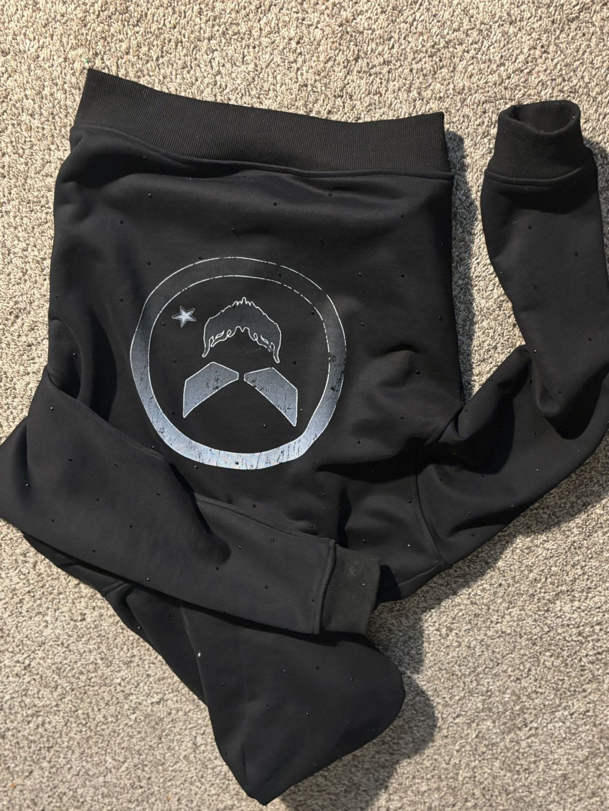 Other Heroz black rhinestone hoodie Size US S / EU 44-46 / 1 - 2 Thumbnail