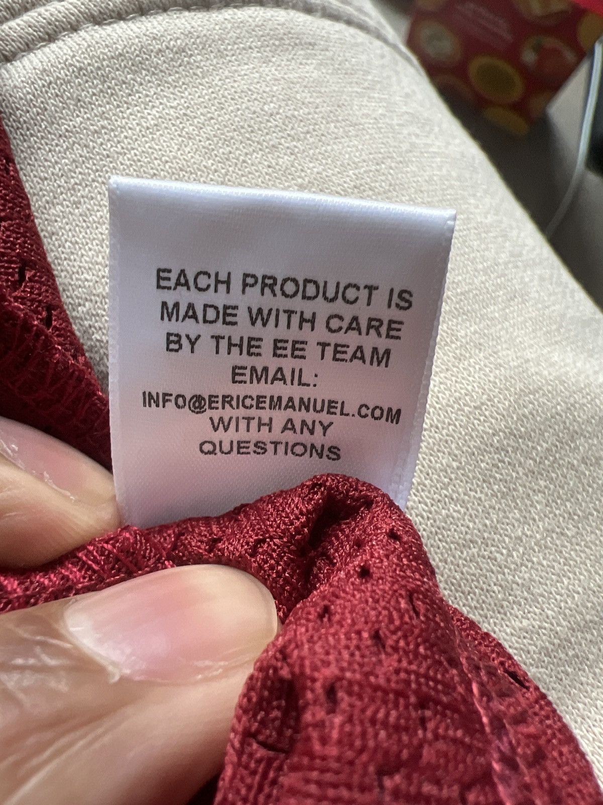 Eric Emanuel Eric Emanuel Red/Purple Medium Shorts Size US 31 - 5 Thumbnail