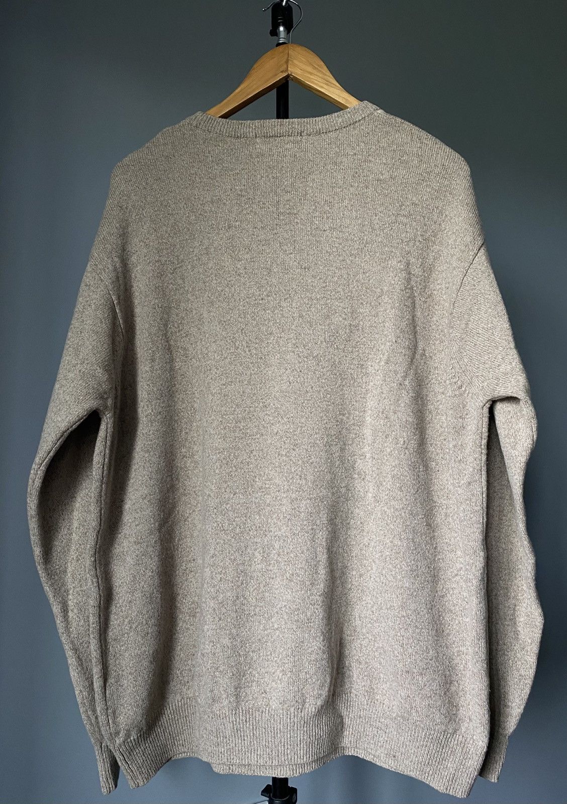 Barbour Barbour Diamond Printed Plaid Checkered Wool Vintage Sweater Size US L / EU 52-54 / 3 - 6 Thumbnail