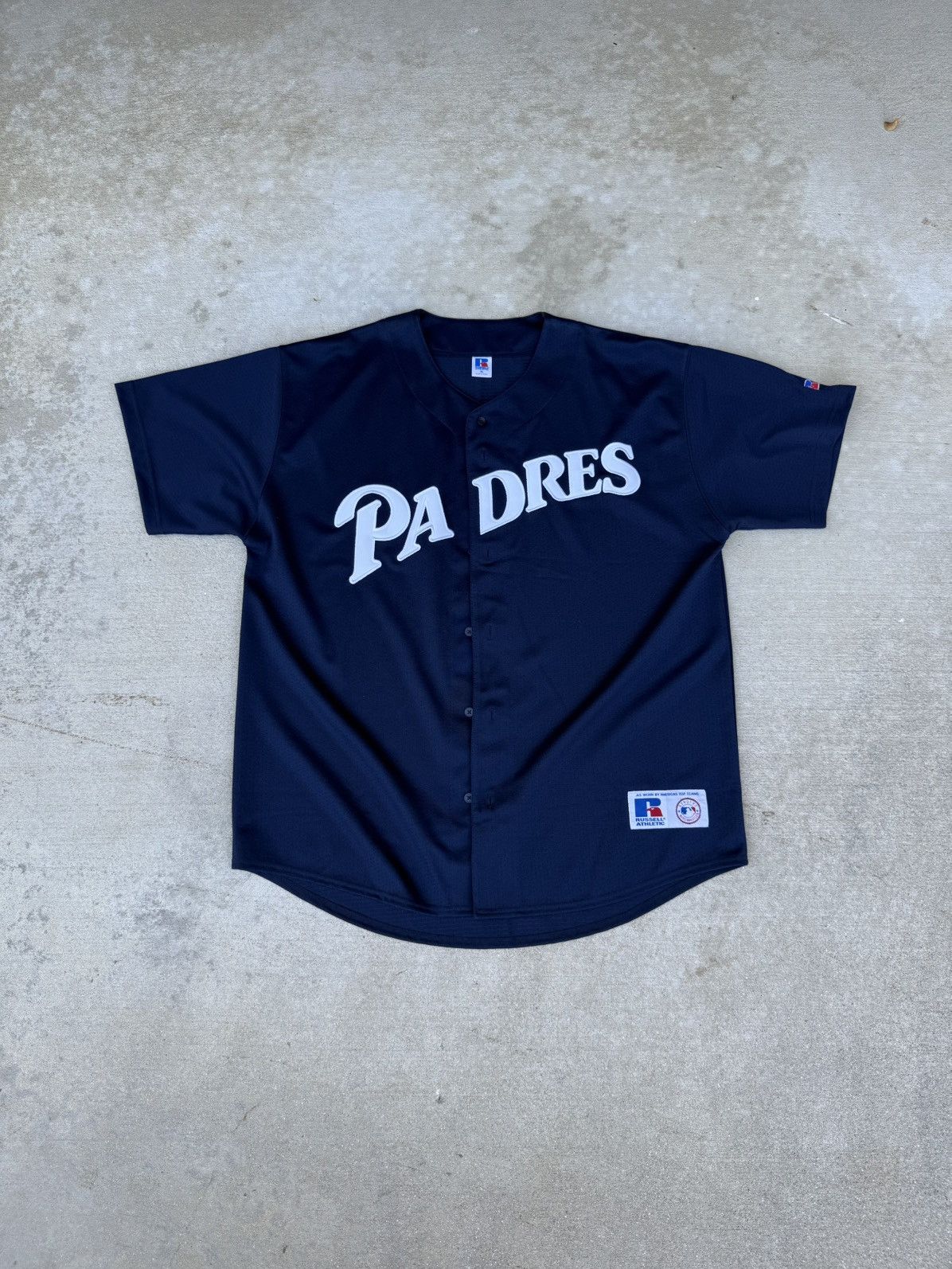 Vintage San Diego Padres Russel Jersey