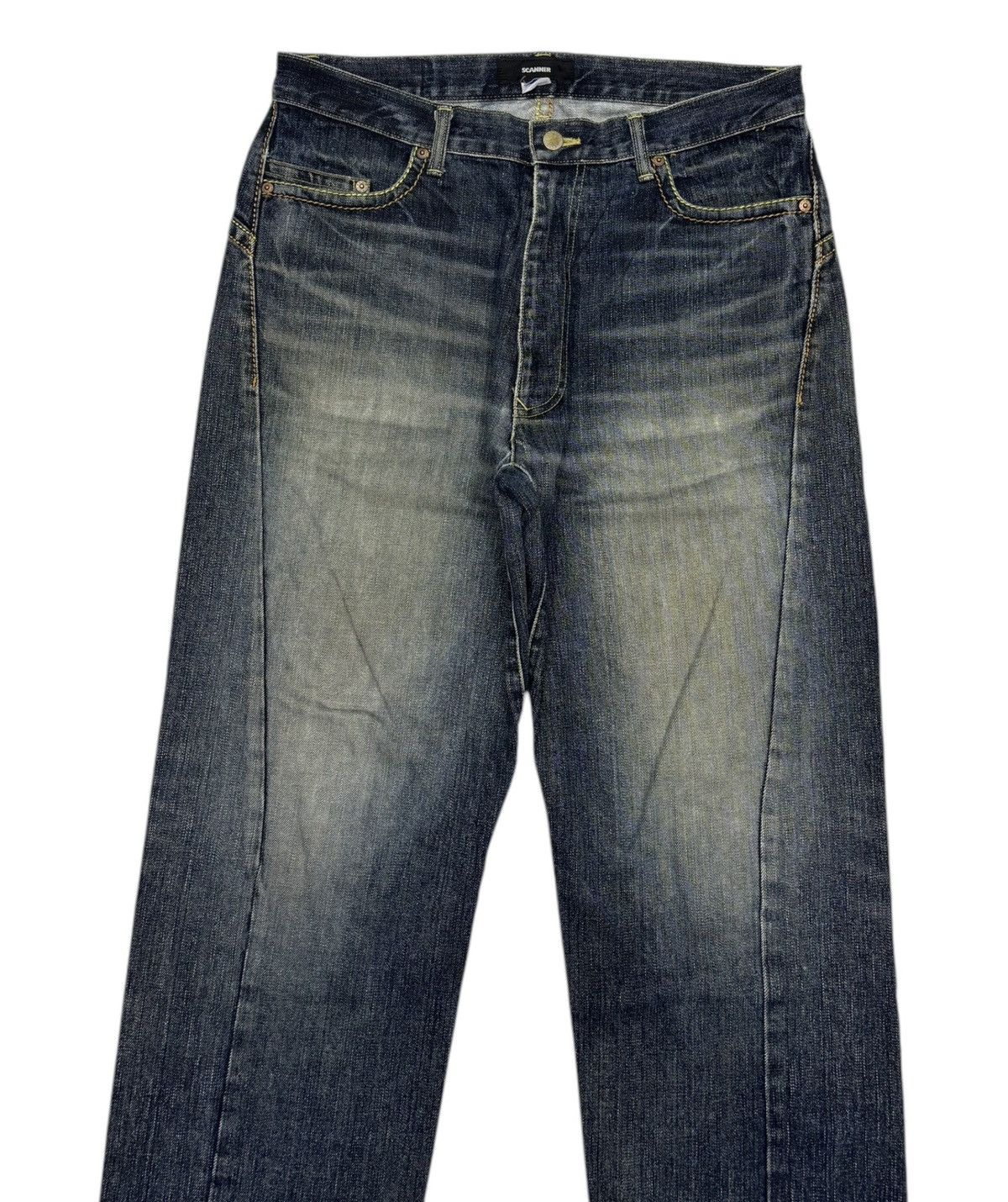 FDMTL BAGGY JEANS SCANNER BY FDMTL DISTRESSED DENIM JEANS Size US 34 / EU 50 - 5 Thumbnail