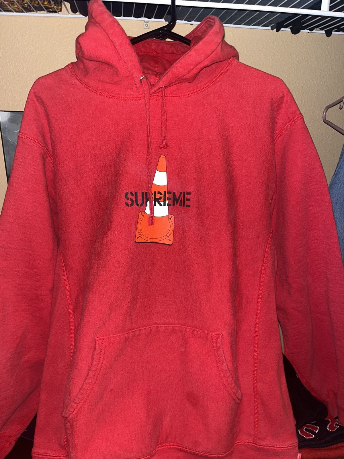 Supreme cone hoodie hotsell