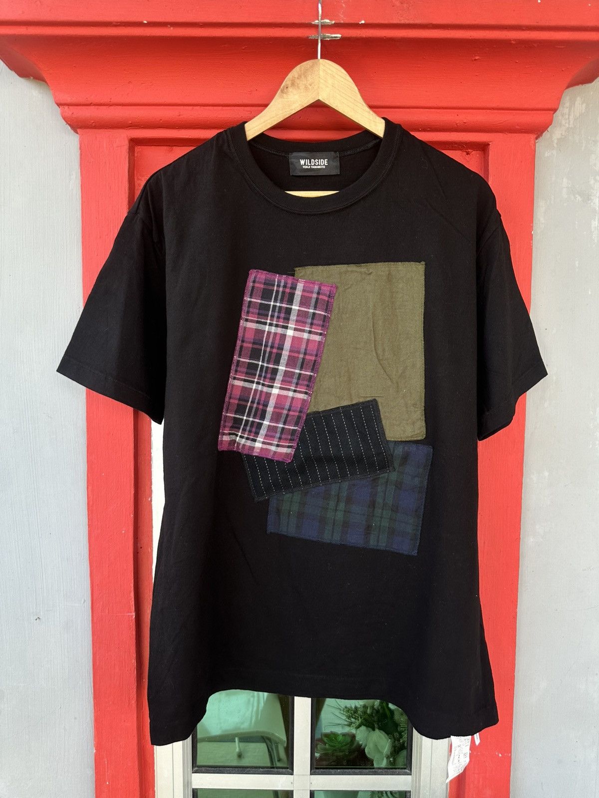 Yohji Yamamoto Yohji Yamamoto Wildside Patch Tee Size US XL / EU 56 / 4 - 1 Thumbnail